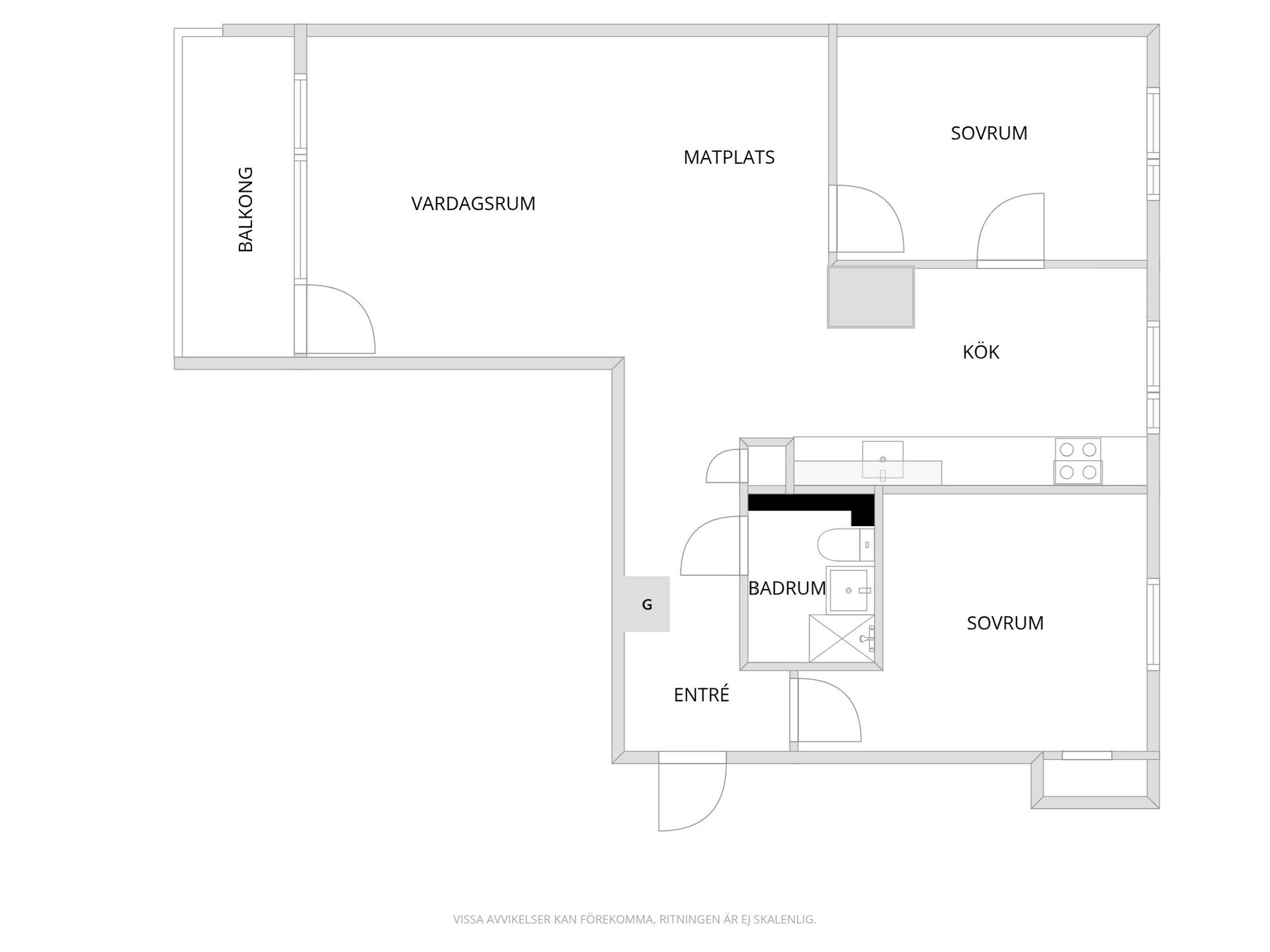 Bostadsrätt, Kryssarvägen 7, Näsbypark, Täby