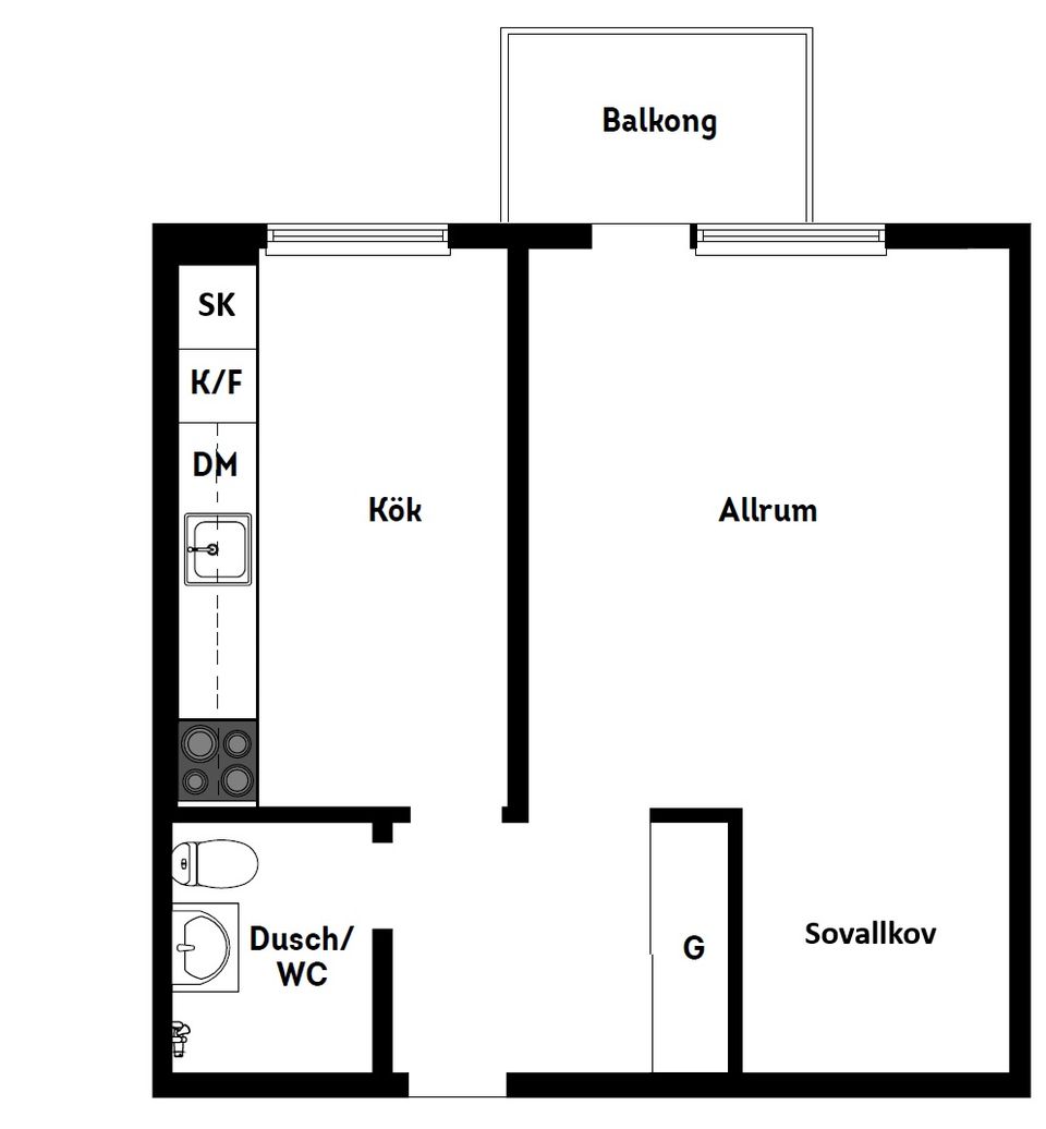 Bostadsrätt, Frejgatan 44A, Nynäshamn