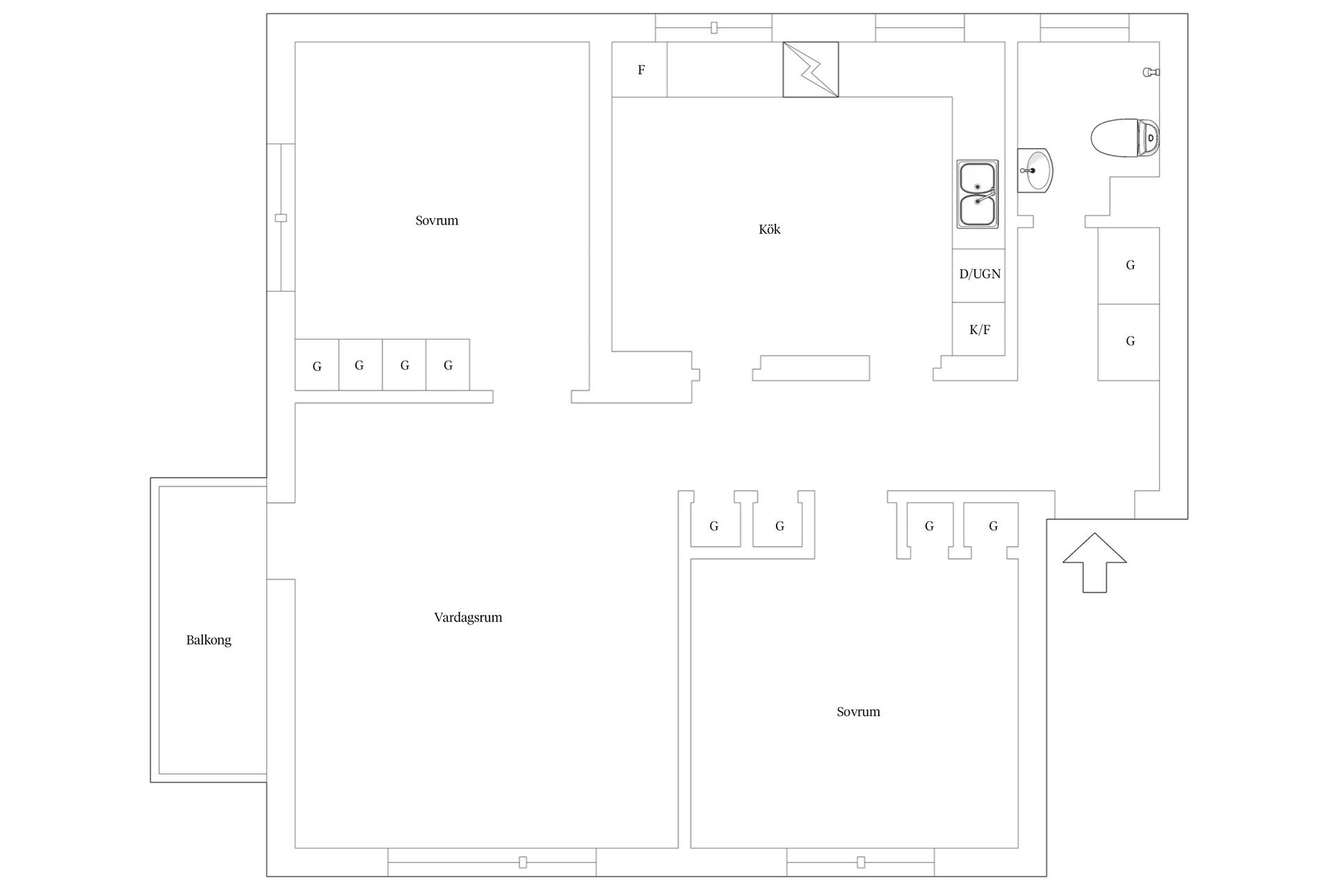 Bostadsrätt, Finn Malmgrens väg 65, Hammarbyhöjden, Stockholm