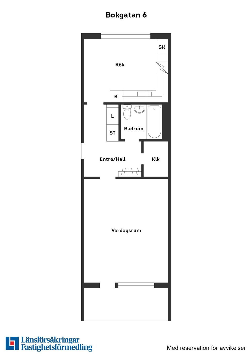 Bostadsrätt, Bokgatan 6, Ekhagen, Jönköping