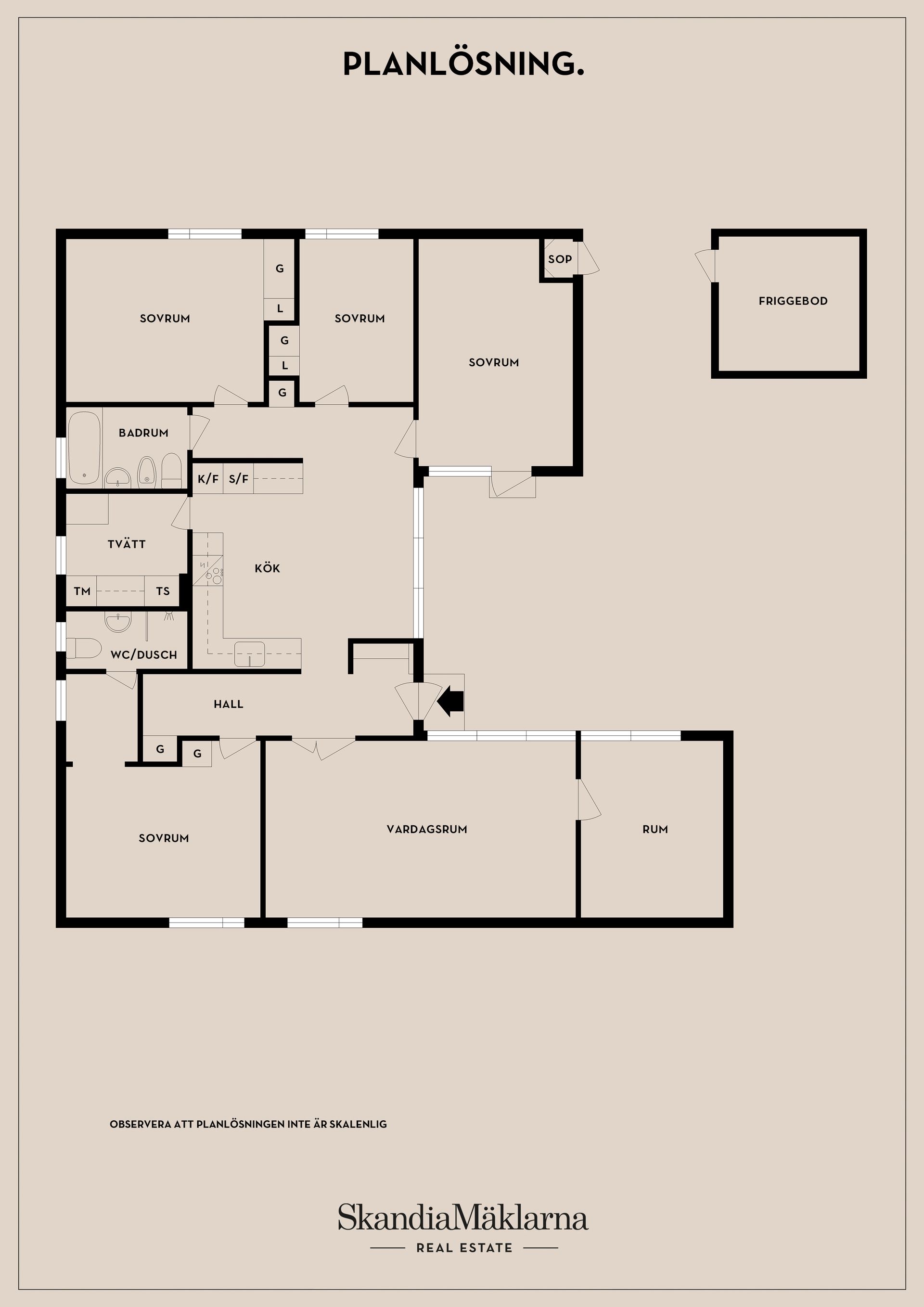 Villa, Rättviksvägen 56, Viby/Norrviken, Sollentuna