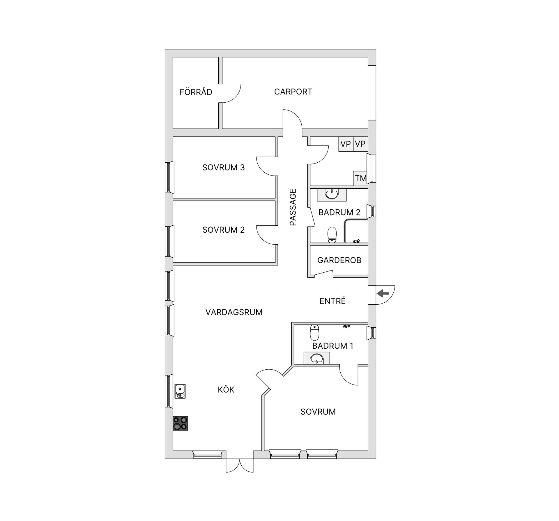 Villa, Tegelbruksvägen 16A, Lövenstrand, Kil