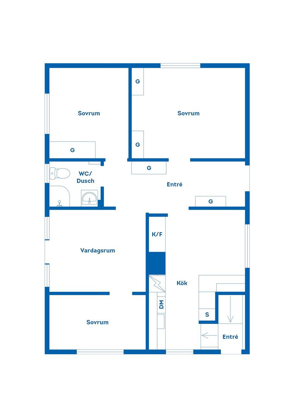 Villa, Metkroksvägen 7, Emmekalv, Oskarshamn