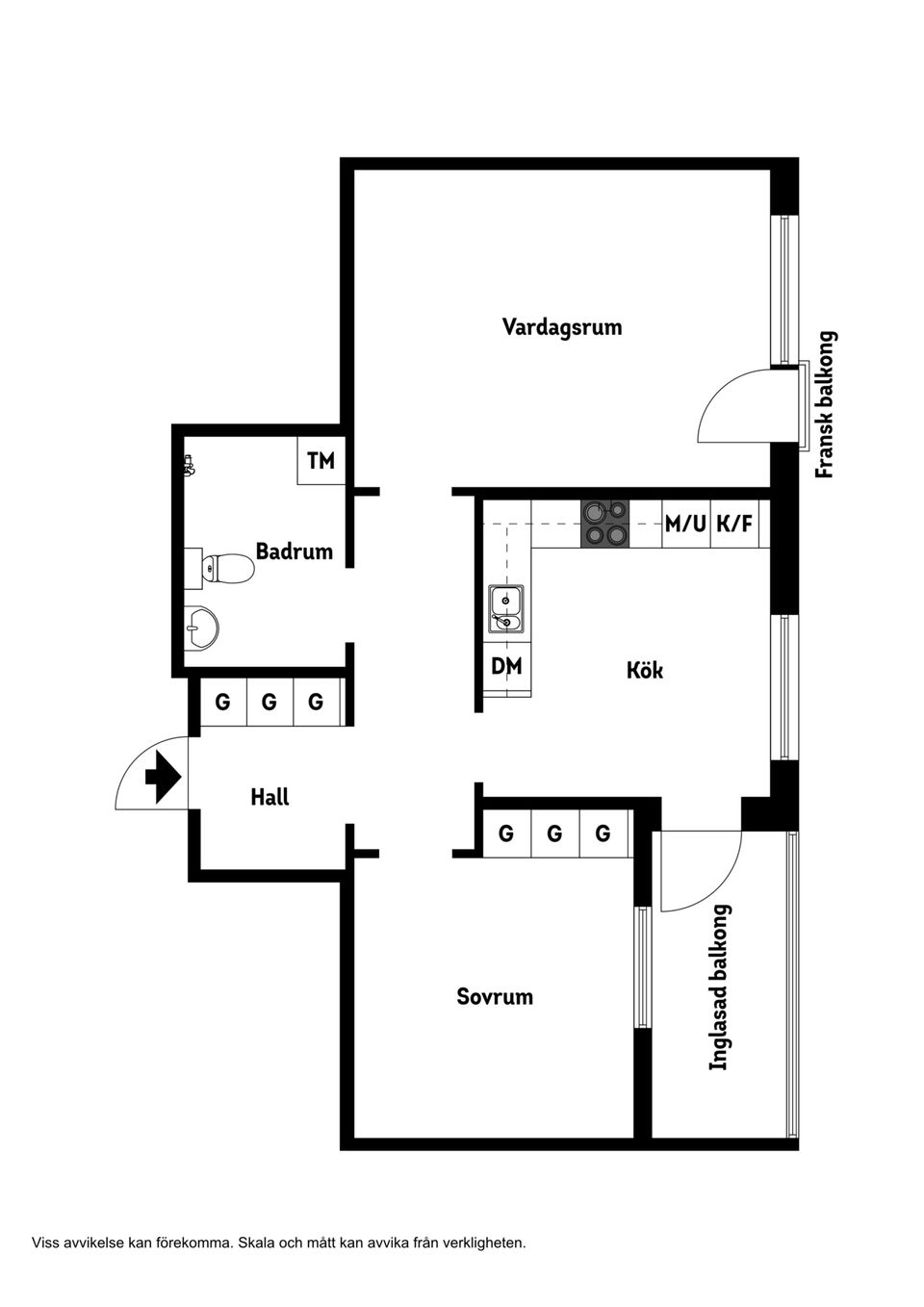 Bostadsrätt, Södra Ringvägen 44A, Centralt, Kristinehamn