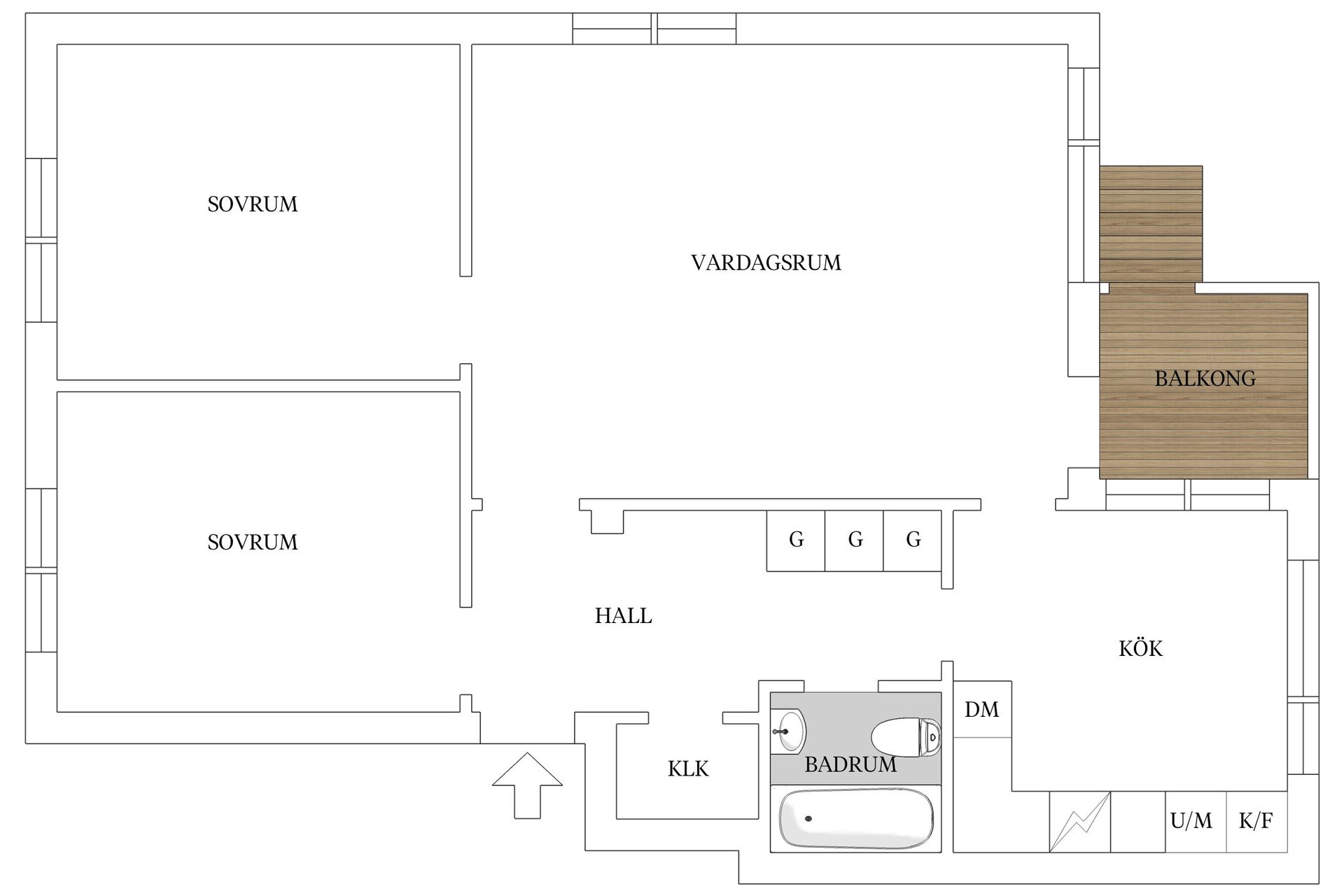 Bostadsrätt, Plommonvägen 14, Nilstorp, Lund