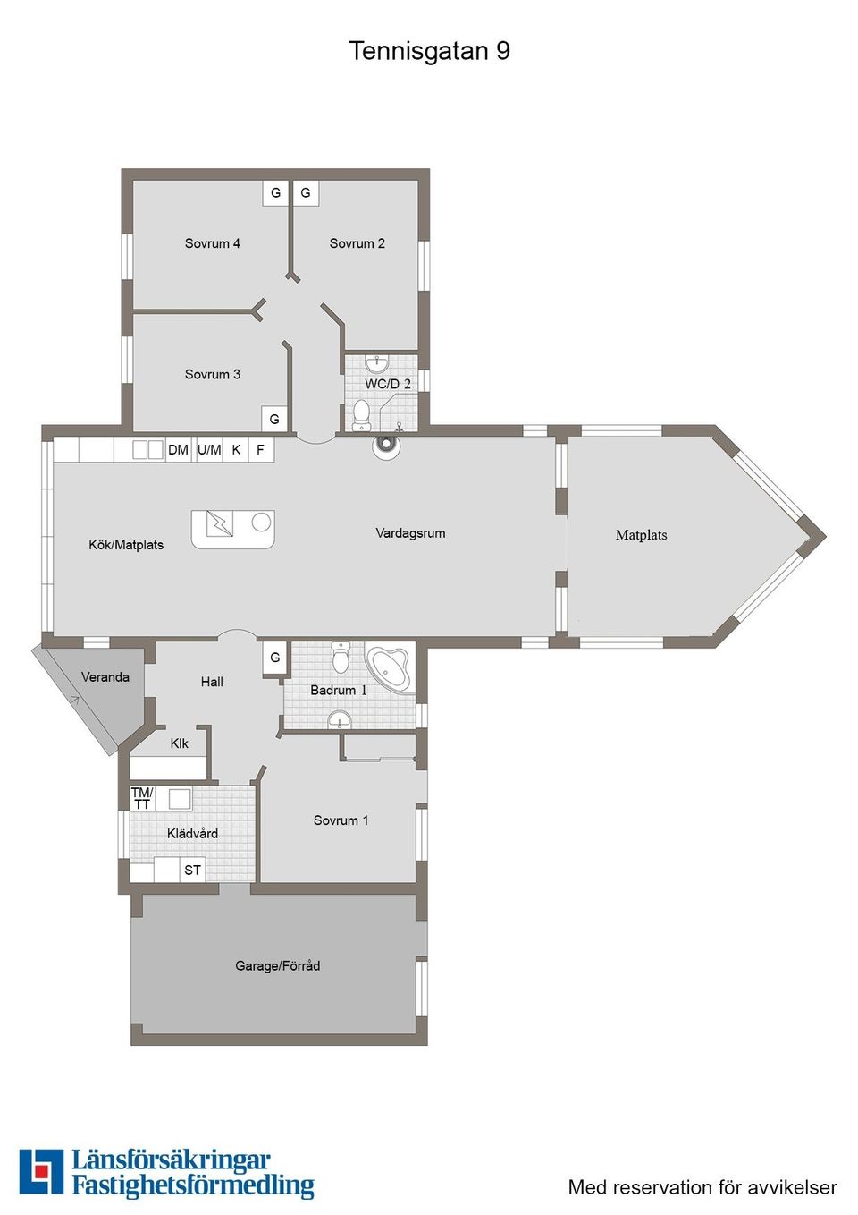 Villa, Tennisgatan 9, Gröngarn, Enköping
