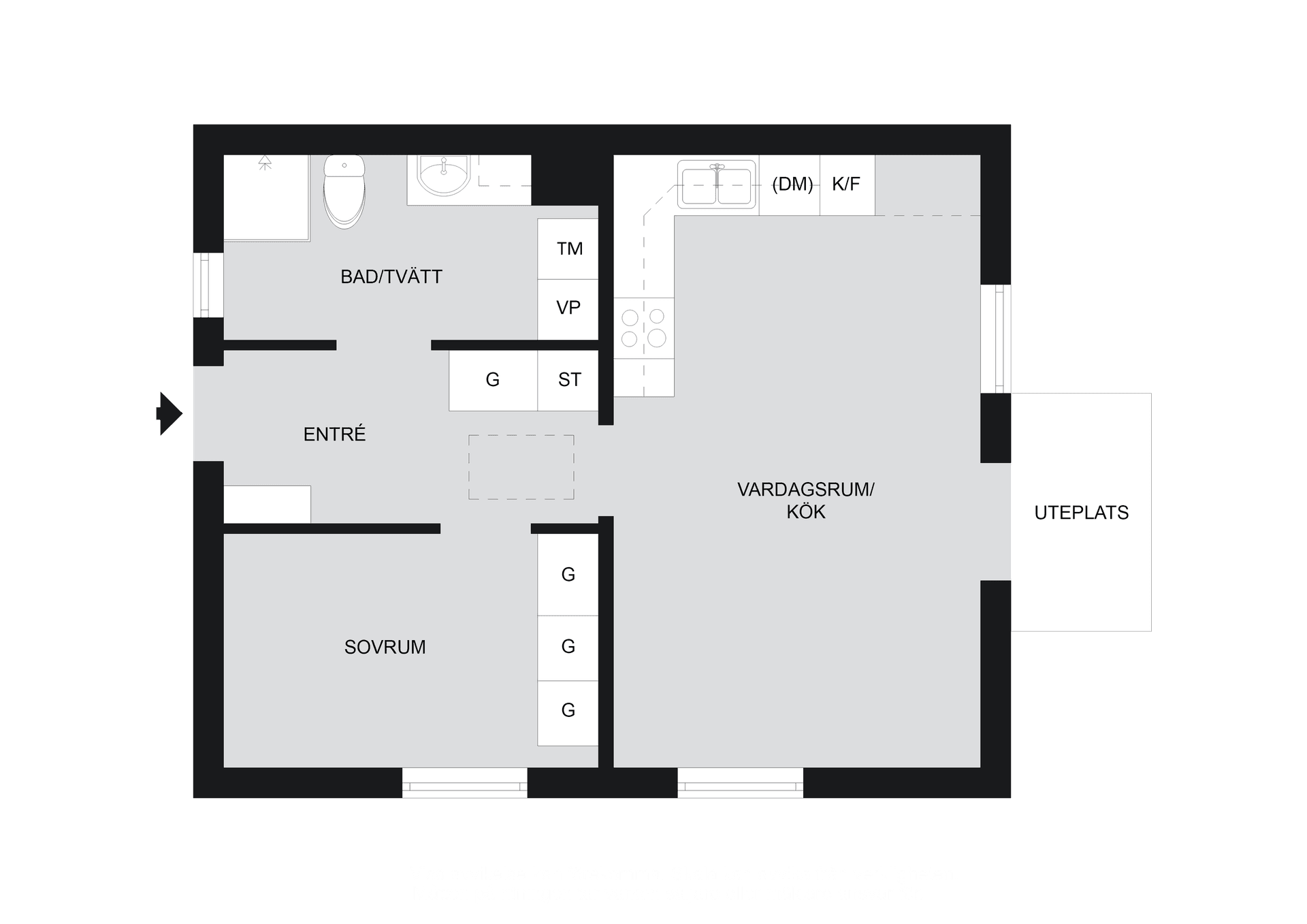 Bostadsrätt, Bergtorpsvägen 52G, Viggbyholm, Täby