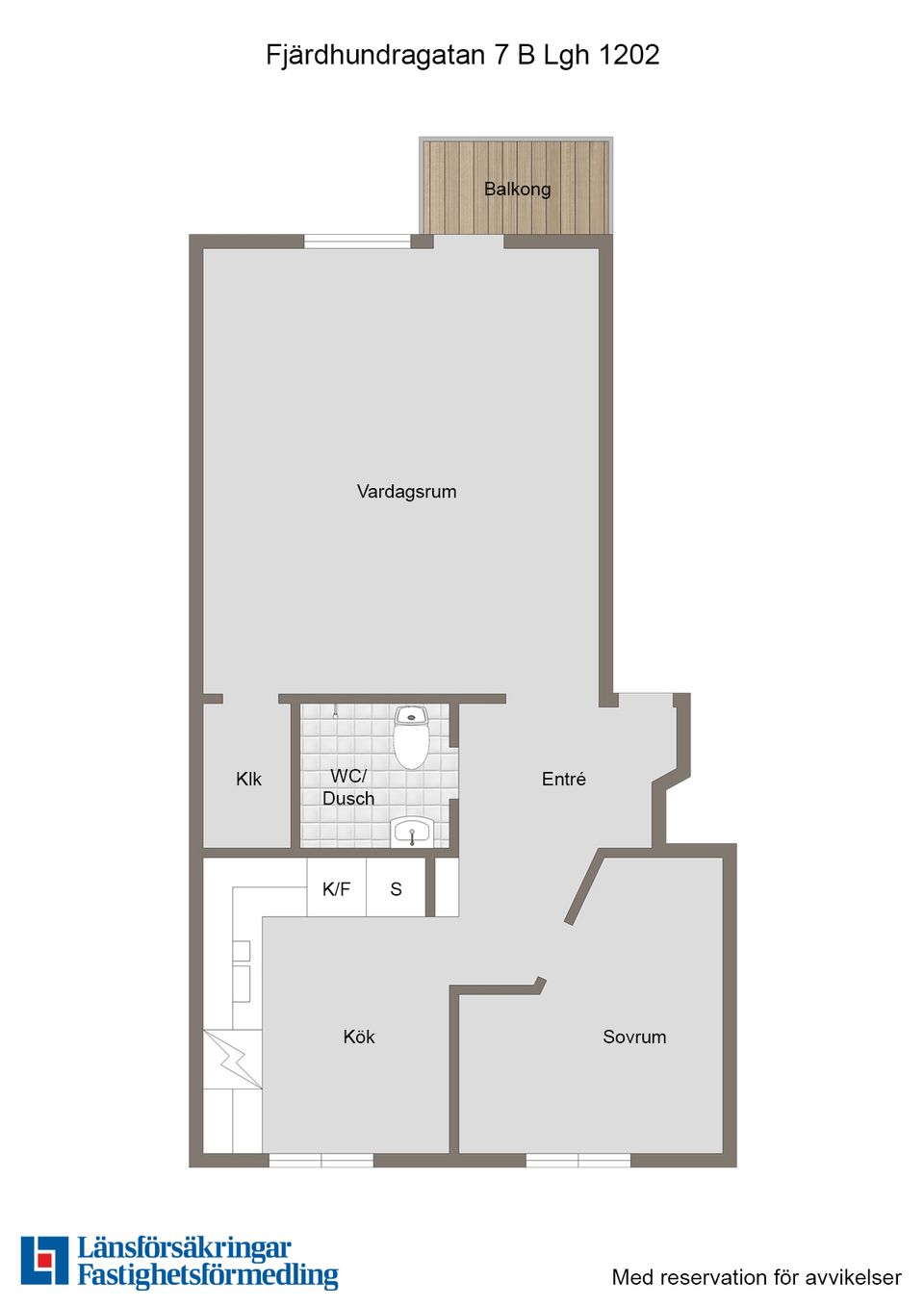 Bostadsrätt, Fjärdhundragatan 7B, S:t Ilian, Enköping