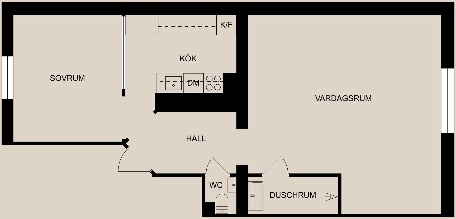 Bostadsrätt, Hörngatan 18A, Söder, Norrköping