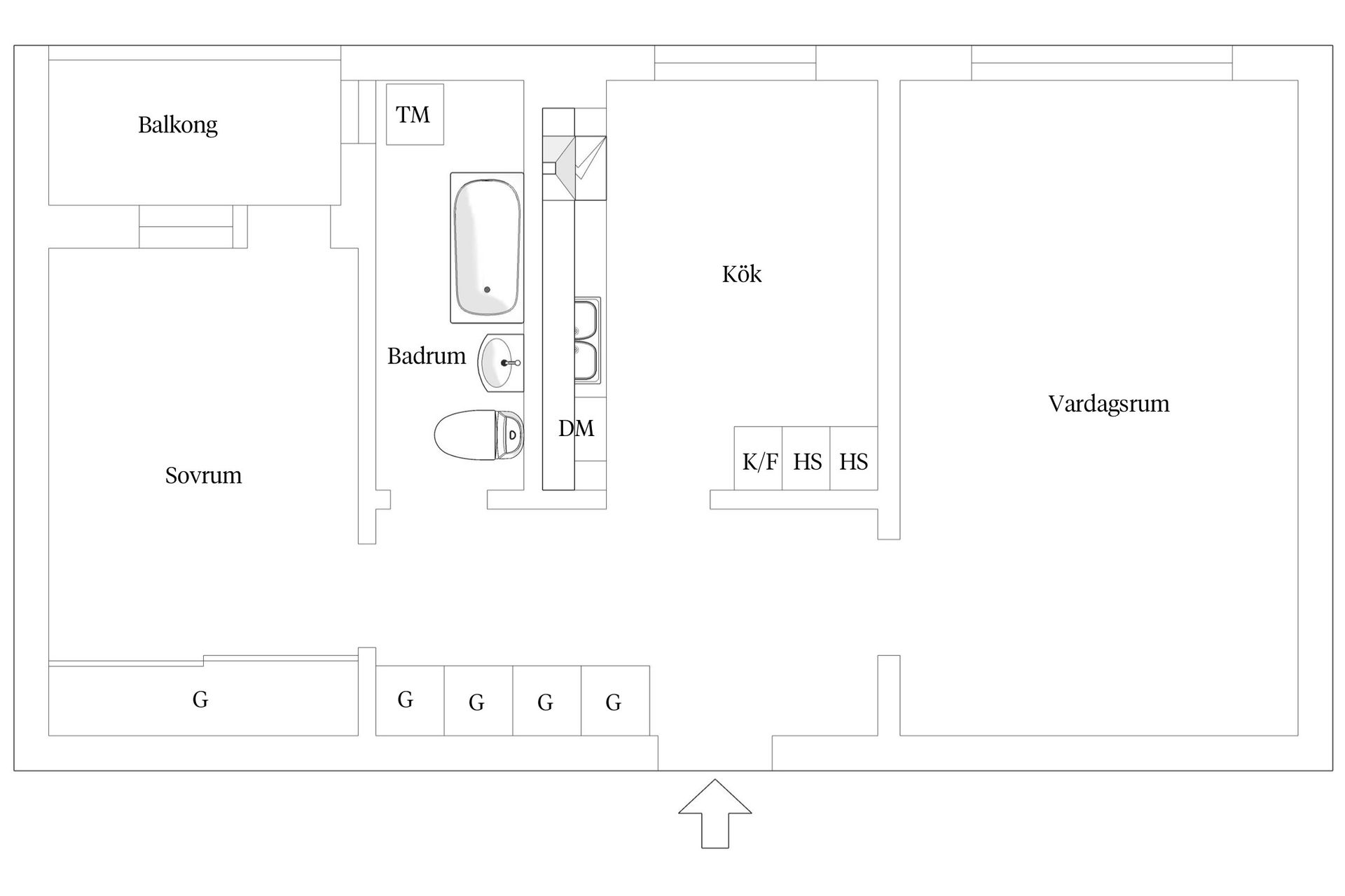 Bostadsrätt, Paradisgatan 18, Gamla Masthugget, Göteborg