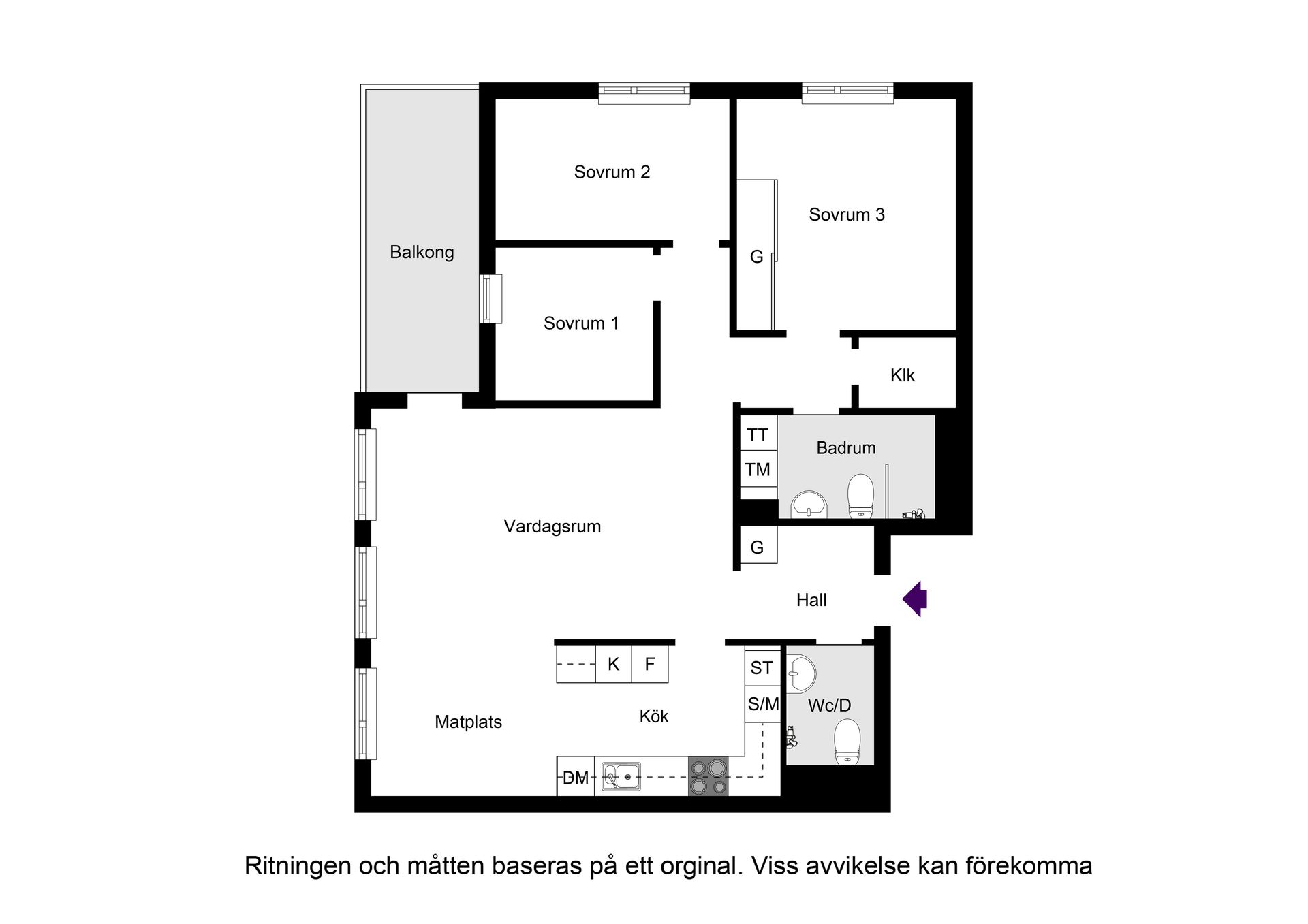 Bostadsrätt, Kuttervägen 8, Näsby Park, Täby