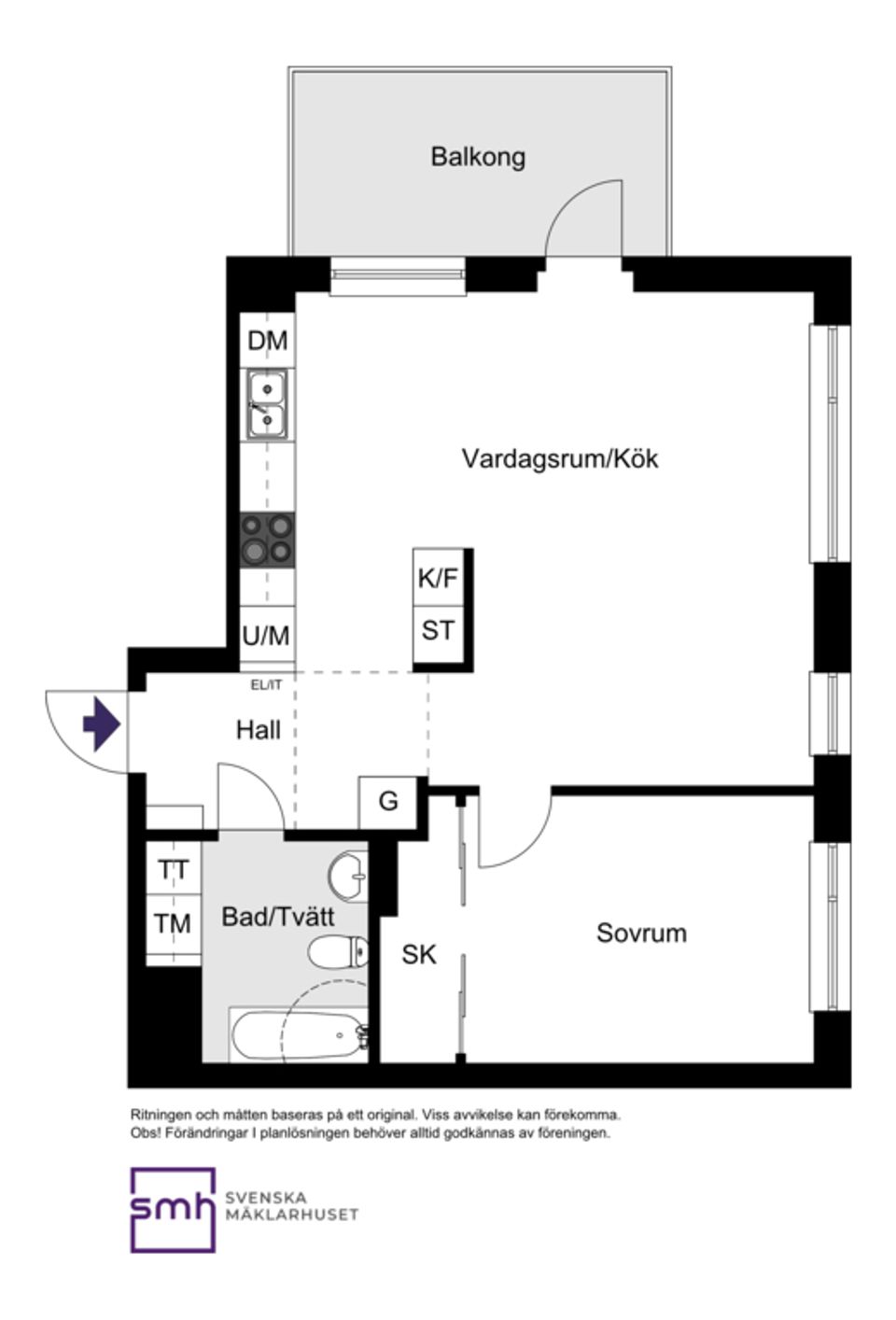 Bostadsrätt, Beckomberga Ängsväg 20, Bromma / Beckomberga, Stockholm
