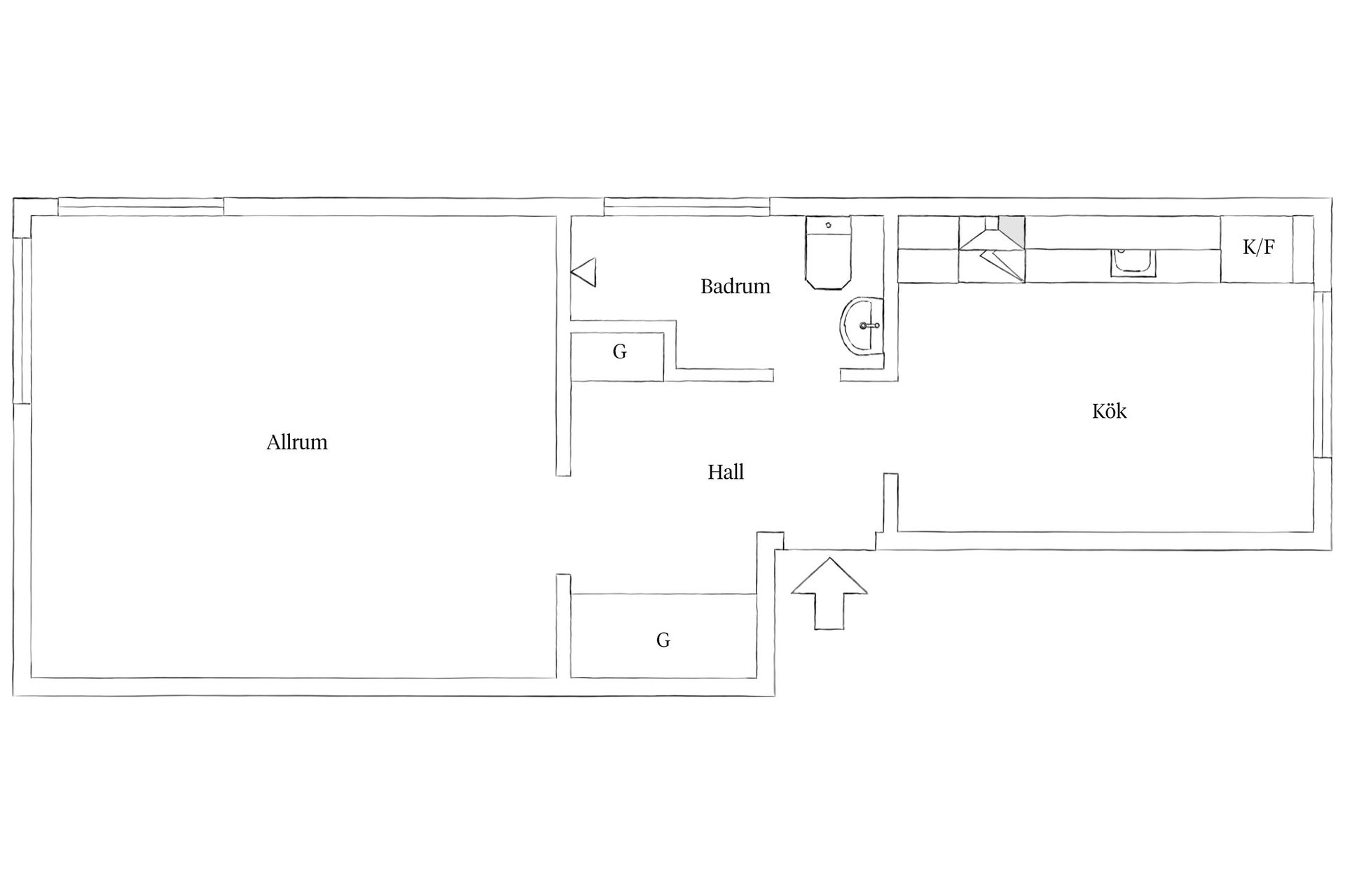 Bostadsrätt, Forsstenagatan 2D, Kålltorp, Göteborg