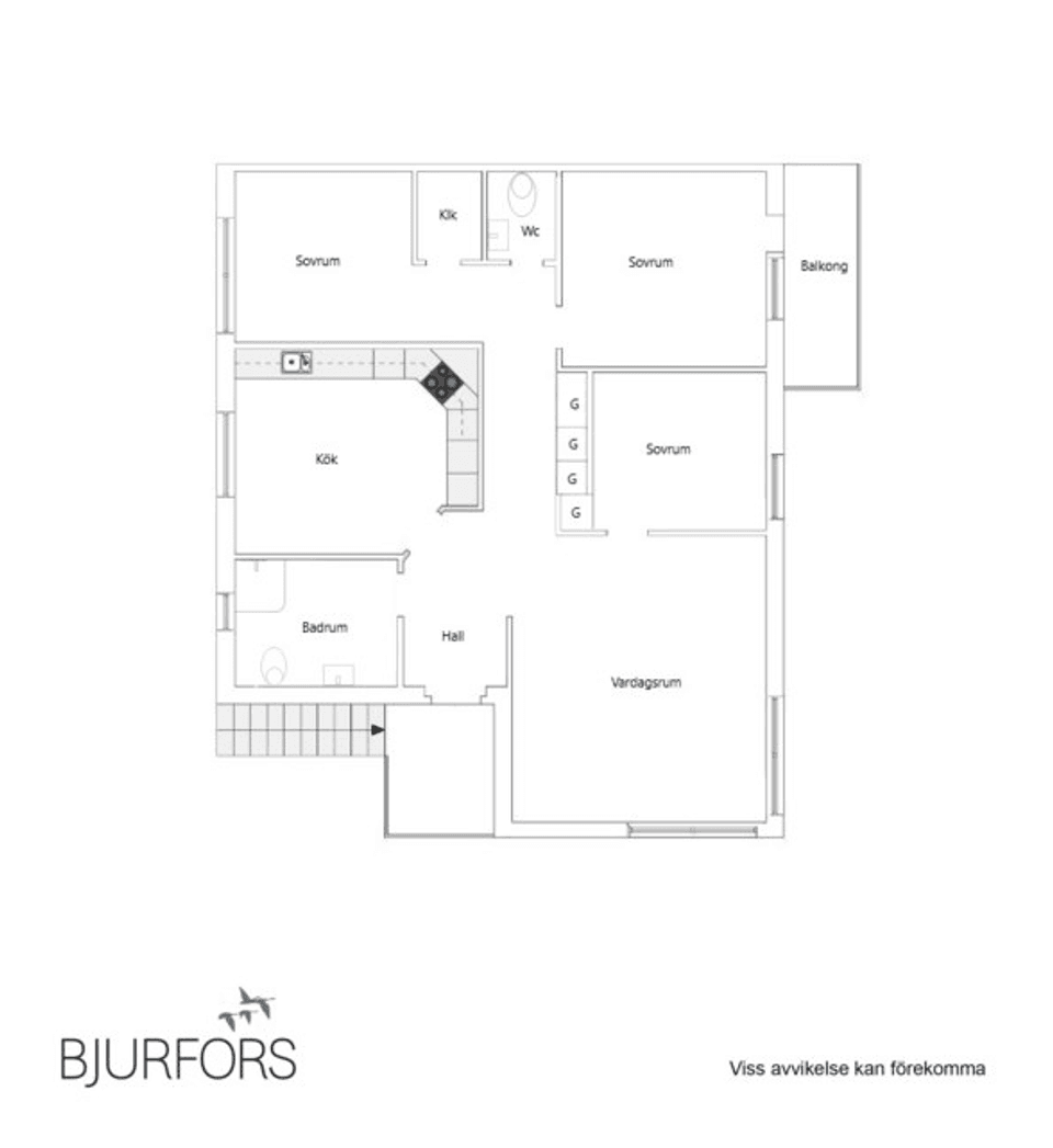 Bostadsrätt, Mycklevägen 43E, Skellefteå