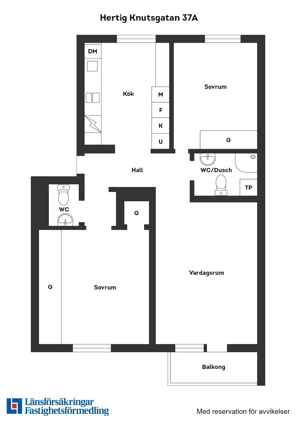 Bostadsrätt, Hertig Knutsgatan 37A, Öster, Halmstad
