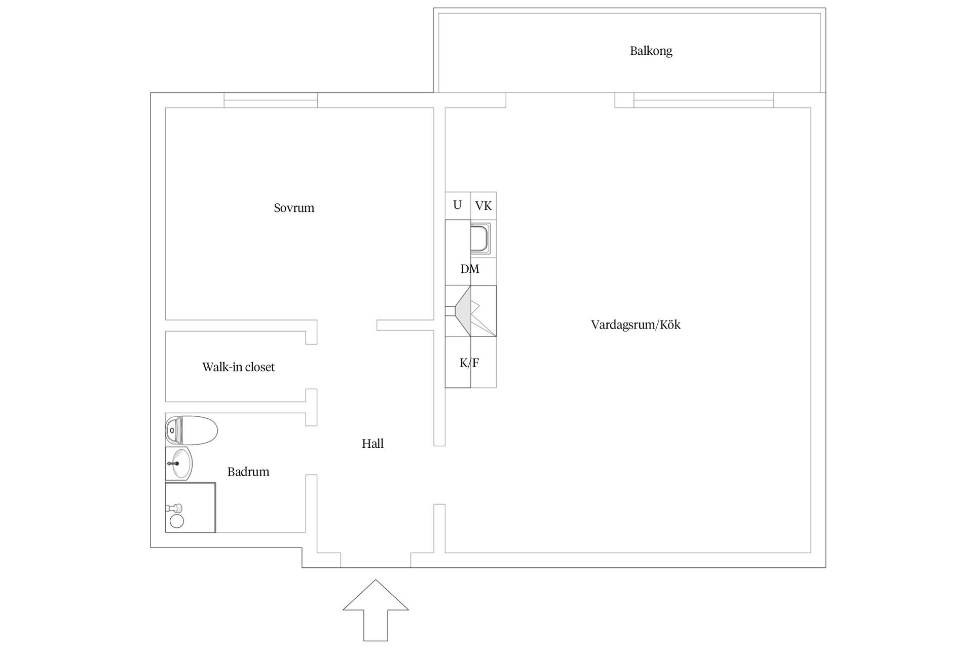 Bostadsrätt, Kilian Zollsgatan 27D, Ribersborg, Malmö