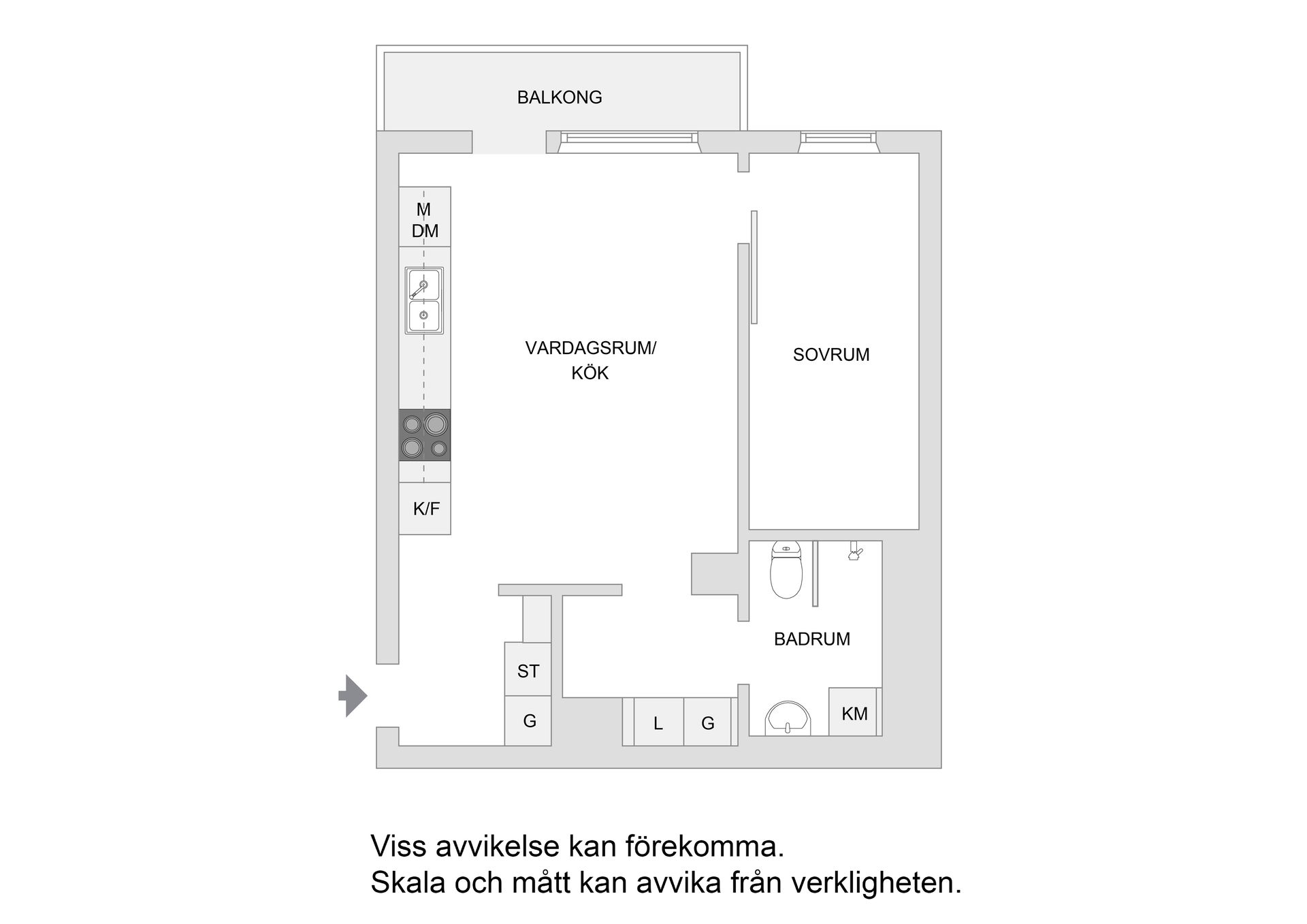 Bostadsrätt, Löfströms allé 4B, Centrala Sundbyberg, Sundbyberg