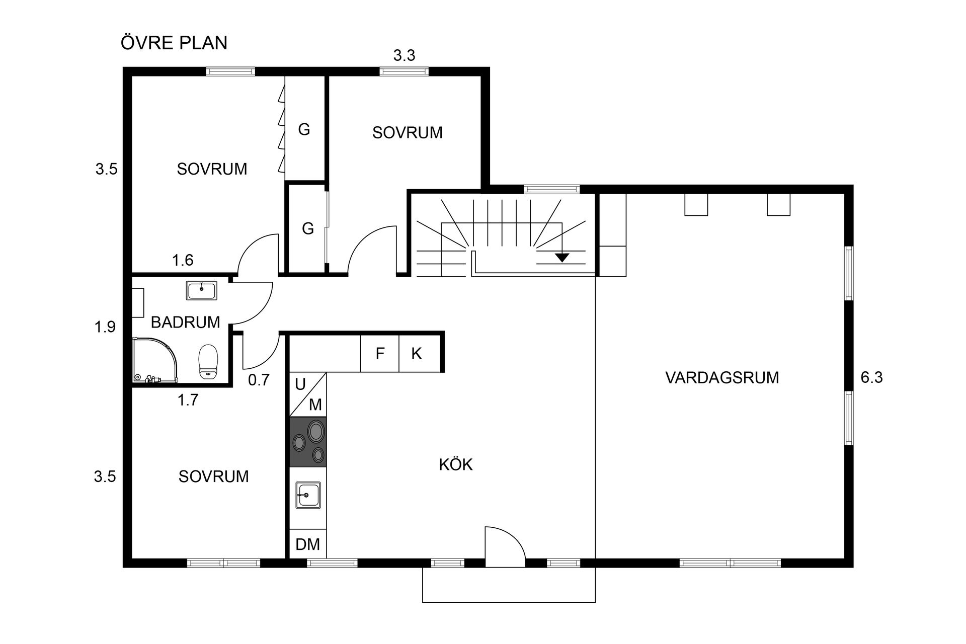 Villa, Östra Parkgatan 15, Herrljunga centralt, Herrljunga