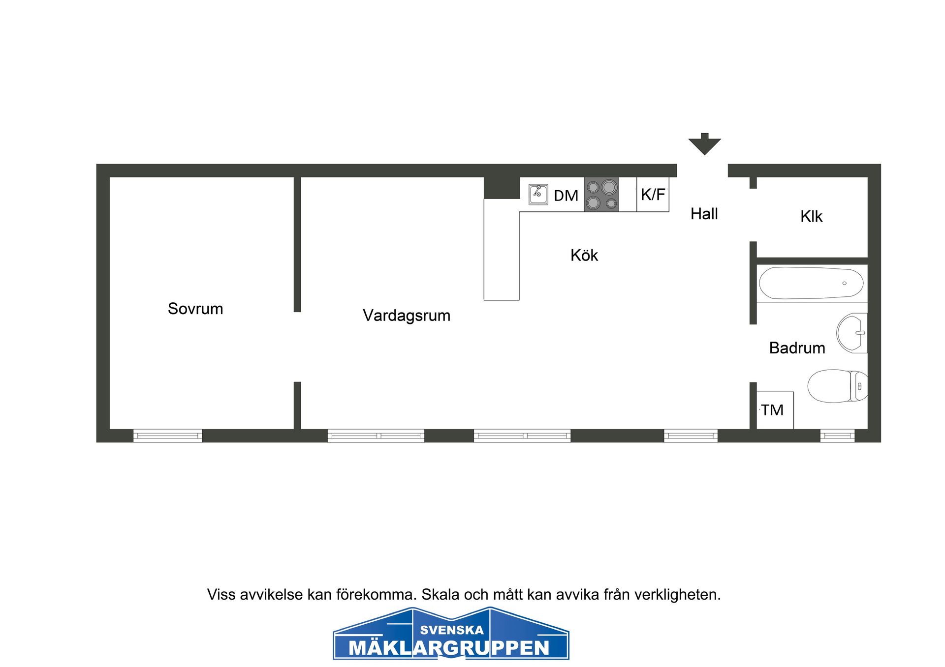 Bostadsrätt, Engelbrektsgatan 13, Centralt, Västerås