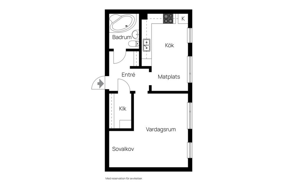 Bostadsrätt, Bodagatan 16, Boda, Borås