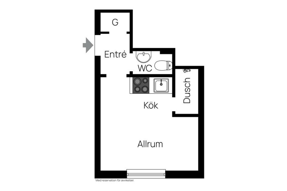 Bostadsrätt, Erikslustvägen 34a, Erikslust / Slottsstaden, Malmö