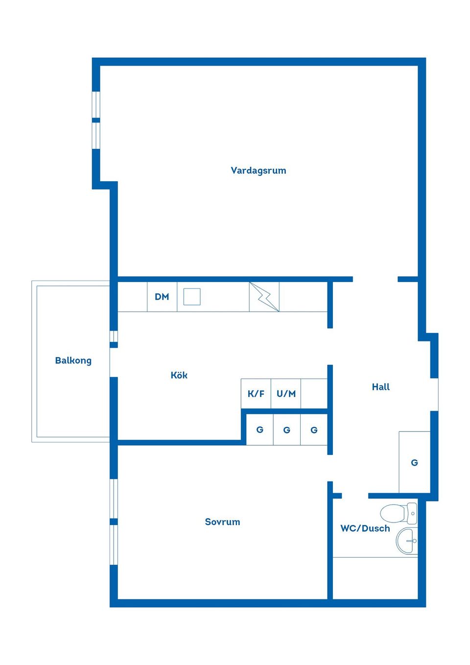 Bostadsrätt, Hagtornsvägen 17, Odal, Kristianstad