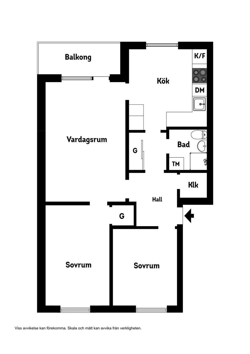 Bostadsrätt, Signalgatan 7D, Visby - Söder, Gotland