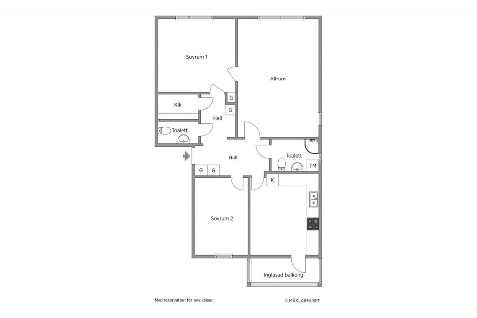 Bostadsrätt, Högarörsgatan 9 LGH 1002, Lagavallen, Ljungby