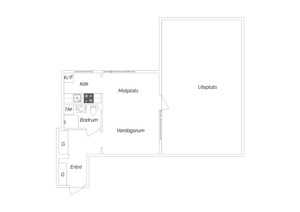 Bostadsrätt, Klorvägen 4A, Bohus, Ale