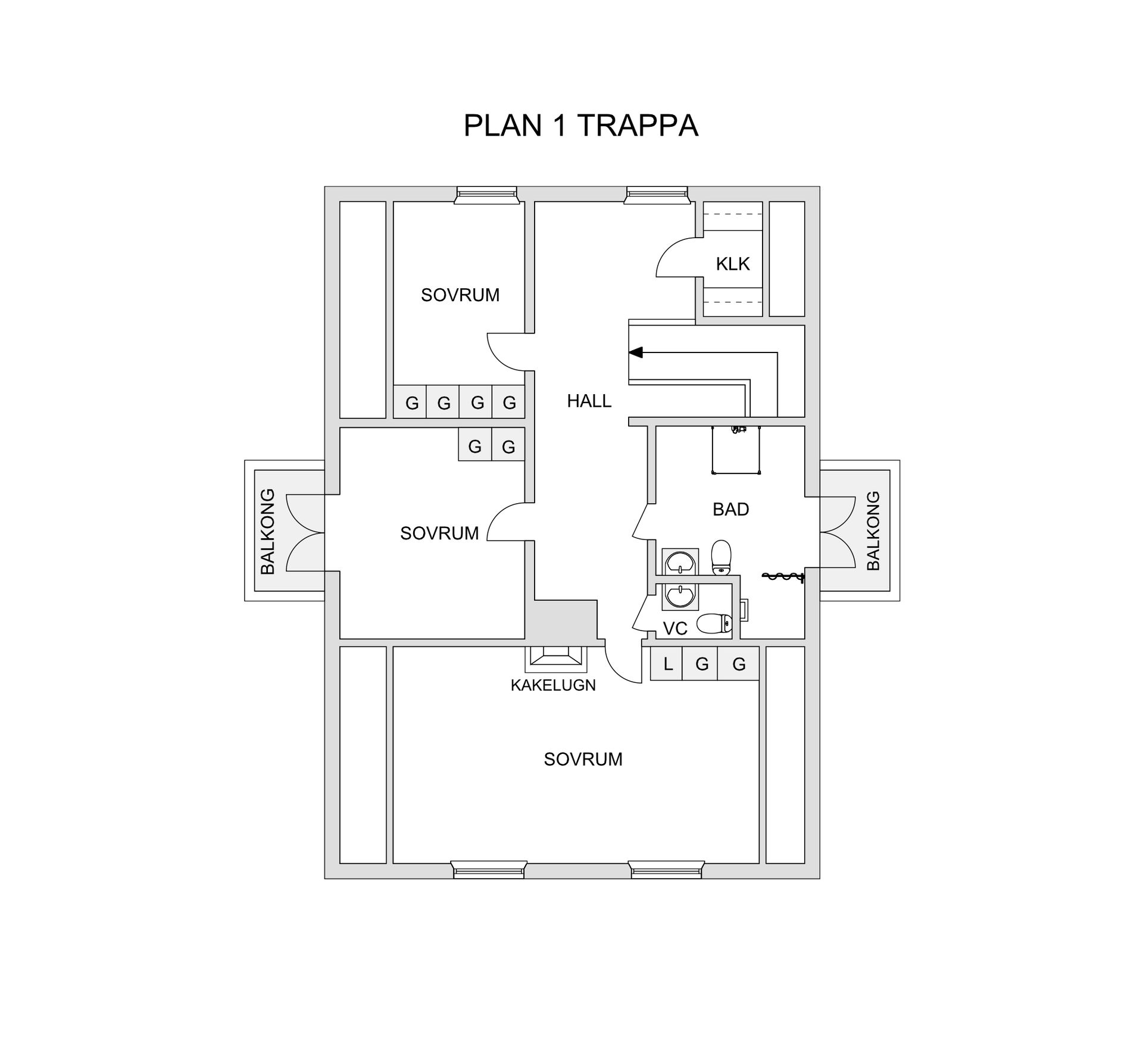 Villa, Centrumvägen Villa Manhem 54, Centrum, Kalix