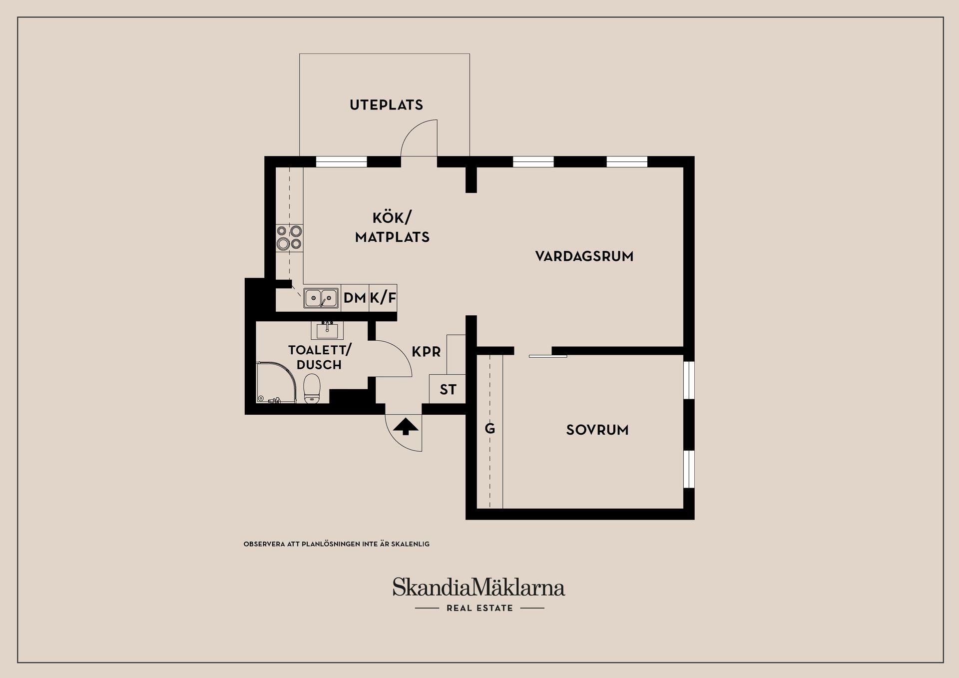 Bostadsrätt, Kvarnvägen 8, Jakobsberg, Järfälla