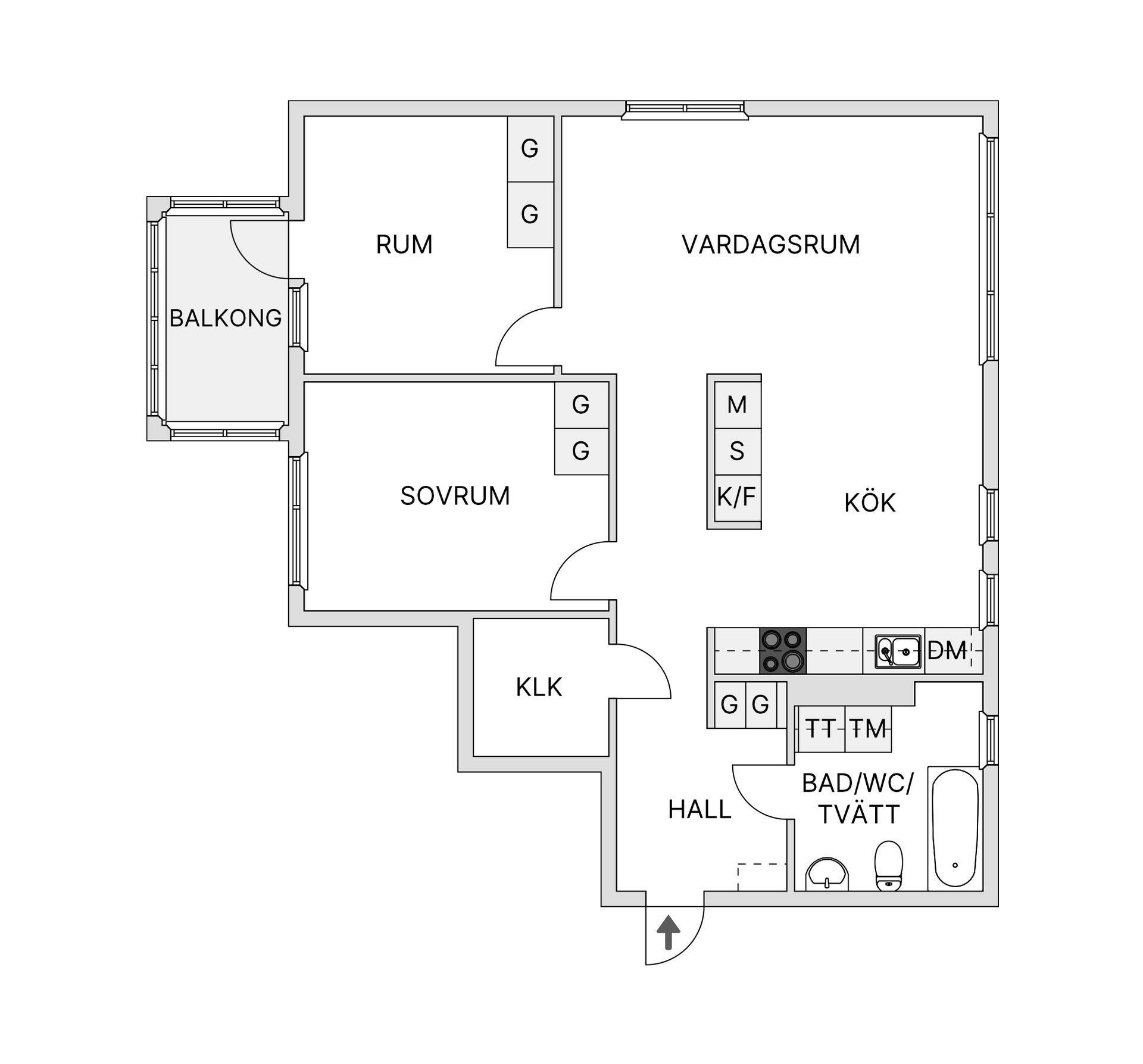 Bostadsrätt, Ekebergabacken 6, Sköndal, Stockholm