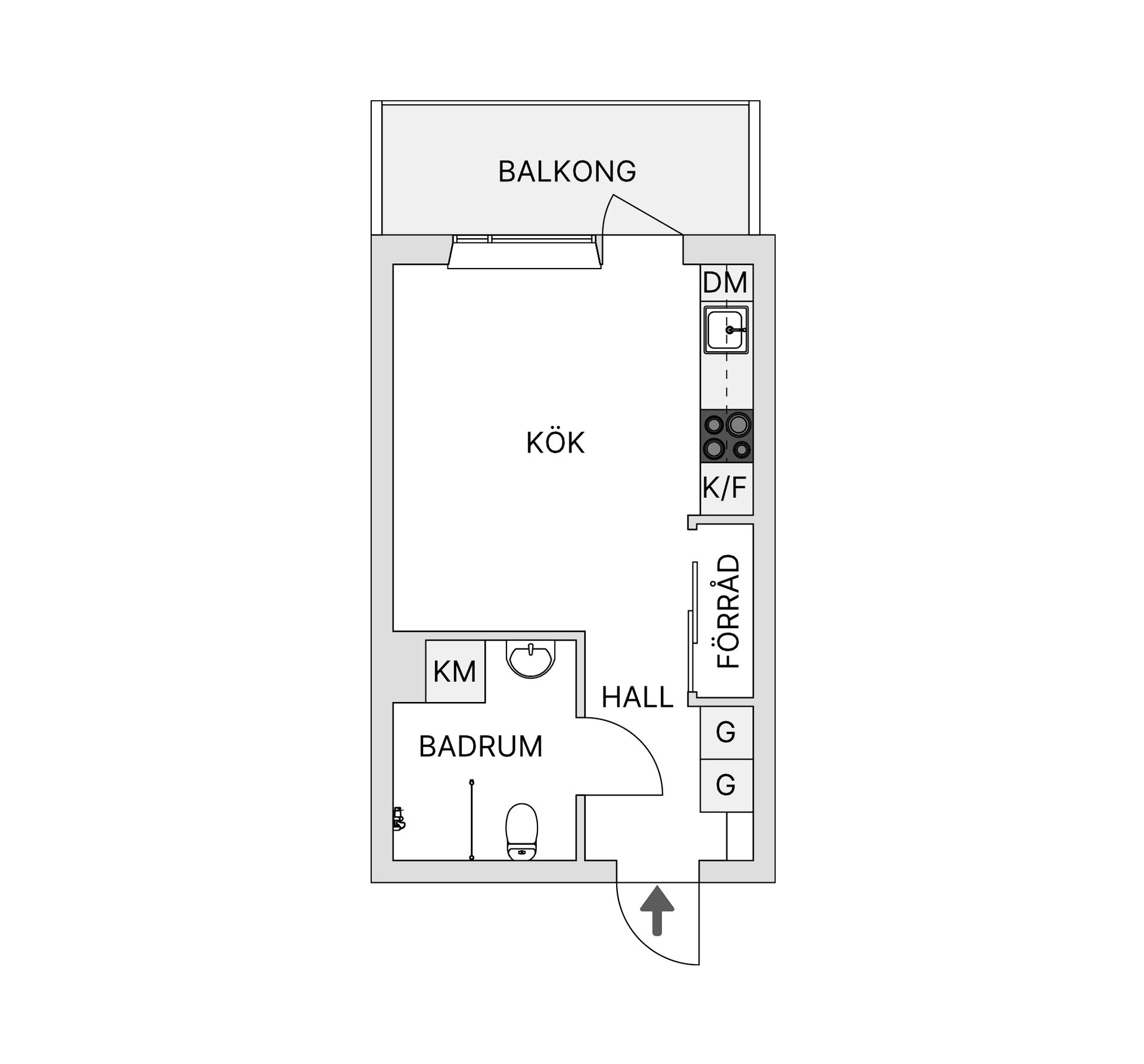 Bostadsrätt, Klockelundsvägen 16, Stockholm