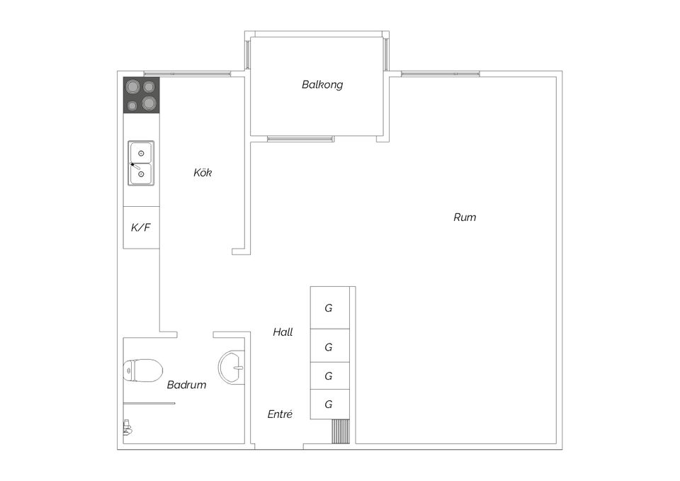 Bostadsrätt, Sörgårdsvägen 14, Ale