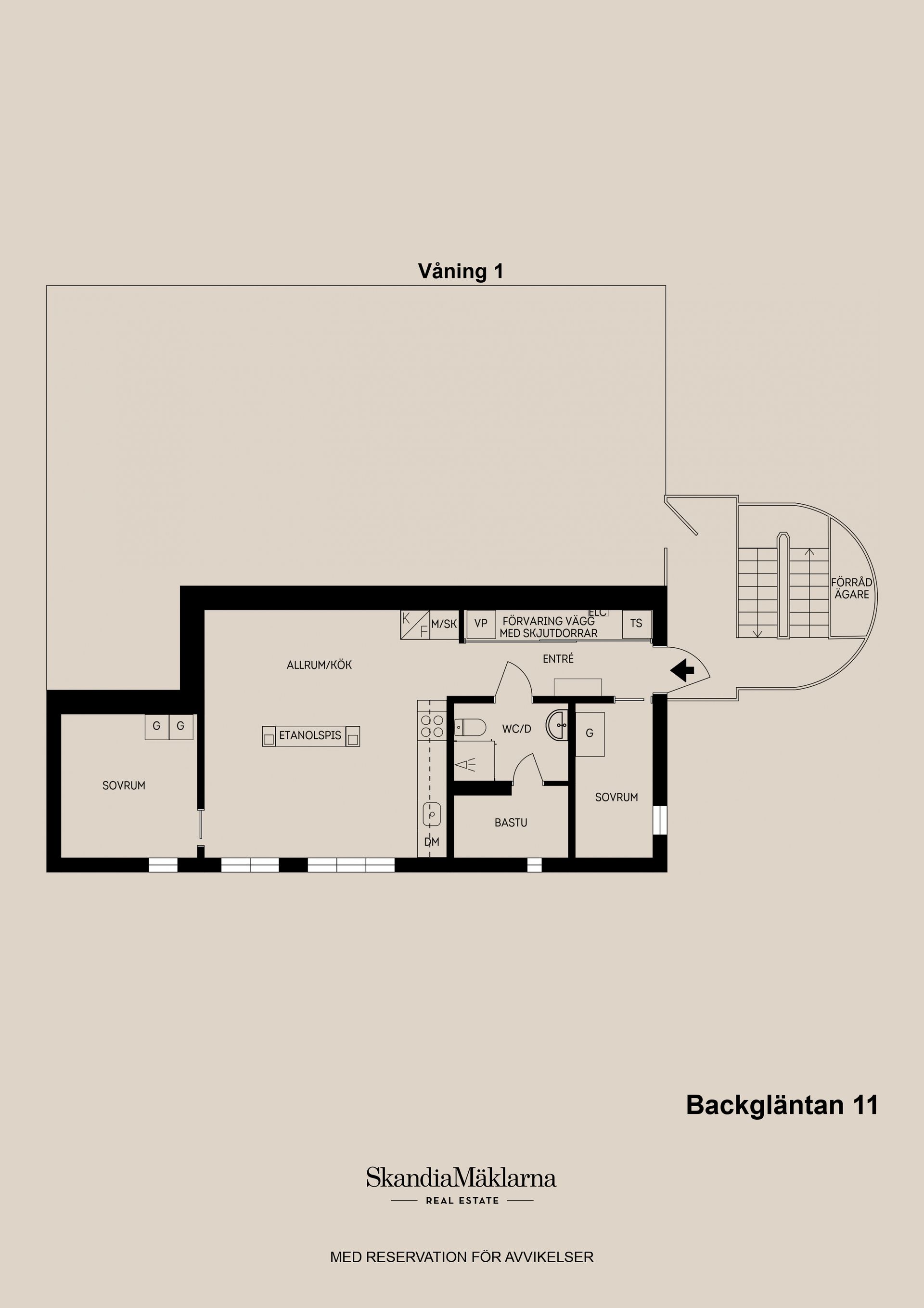 Bostadsrätt, Backgläntan 11 - Alanittislingan 21B, Kungsbrget, Sandviken