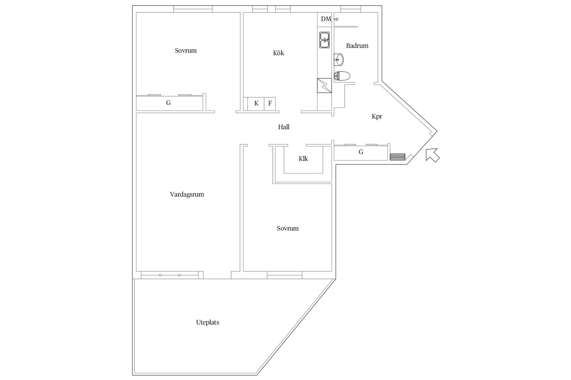 Bostadsrätt, Svartviksslingan 3, Bromma - Minneberg, Stockholm