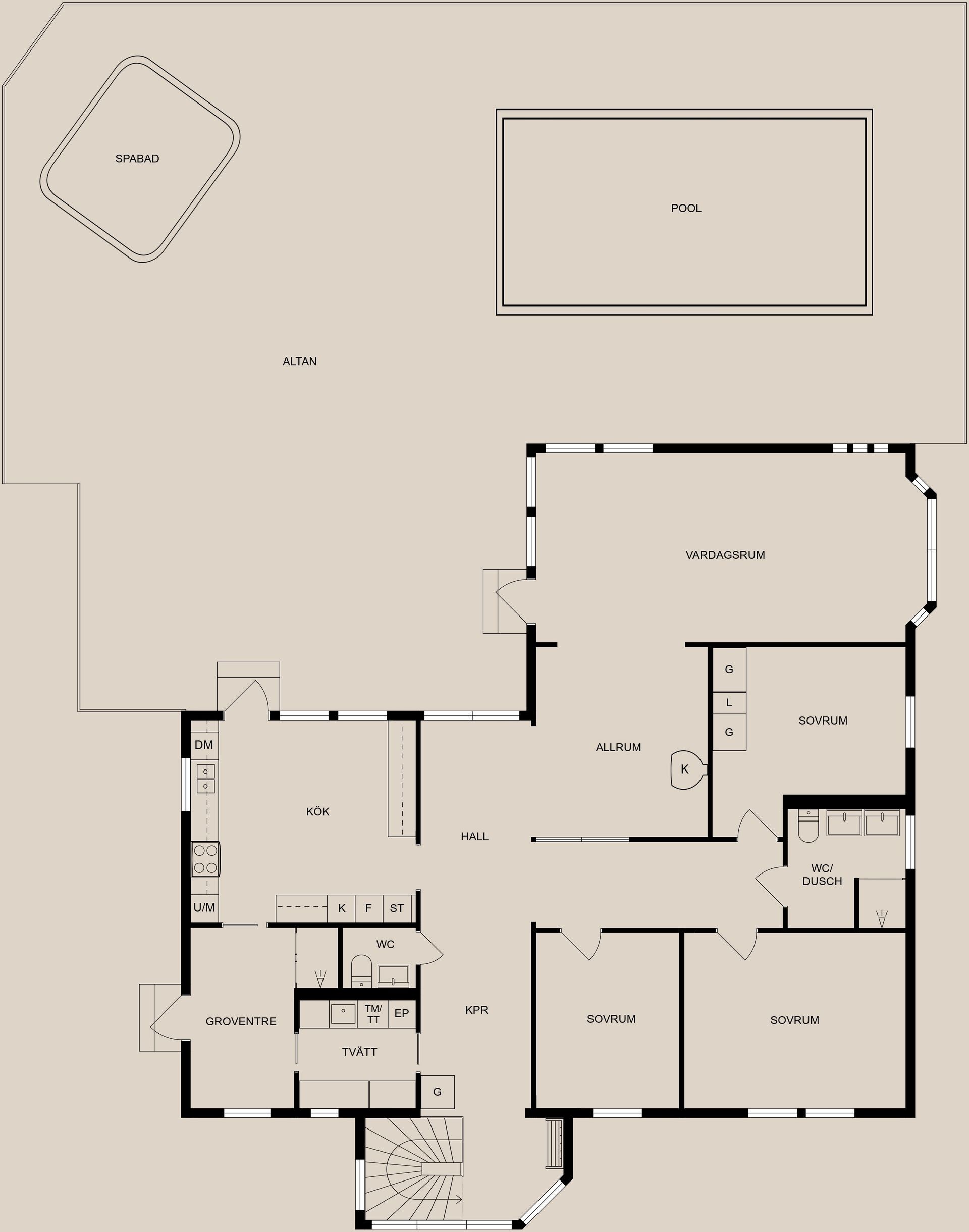 Villa, Du Rietzvägen 37, Lindö, Norrköping