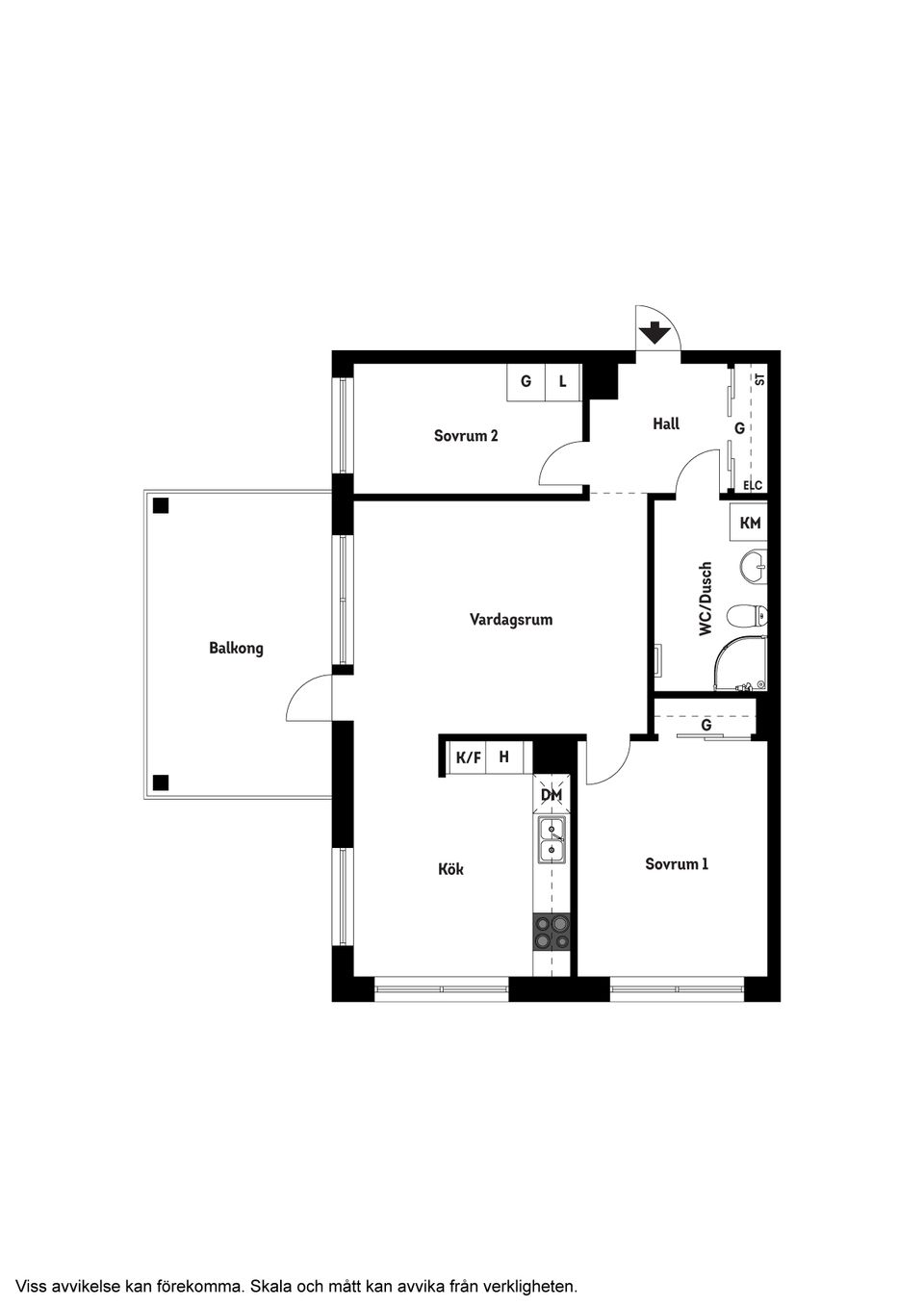 Bostadsrätt, Olles gata 8, Ytterby, Kungälv