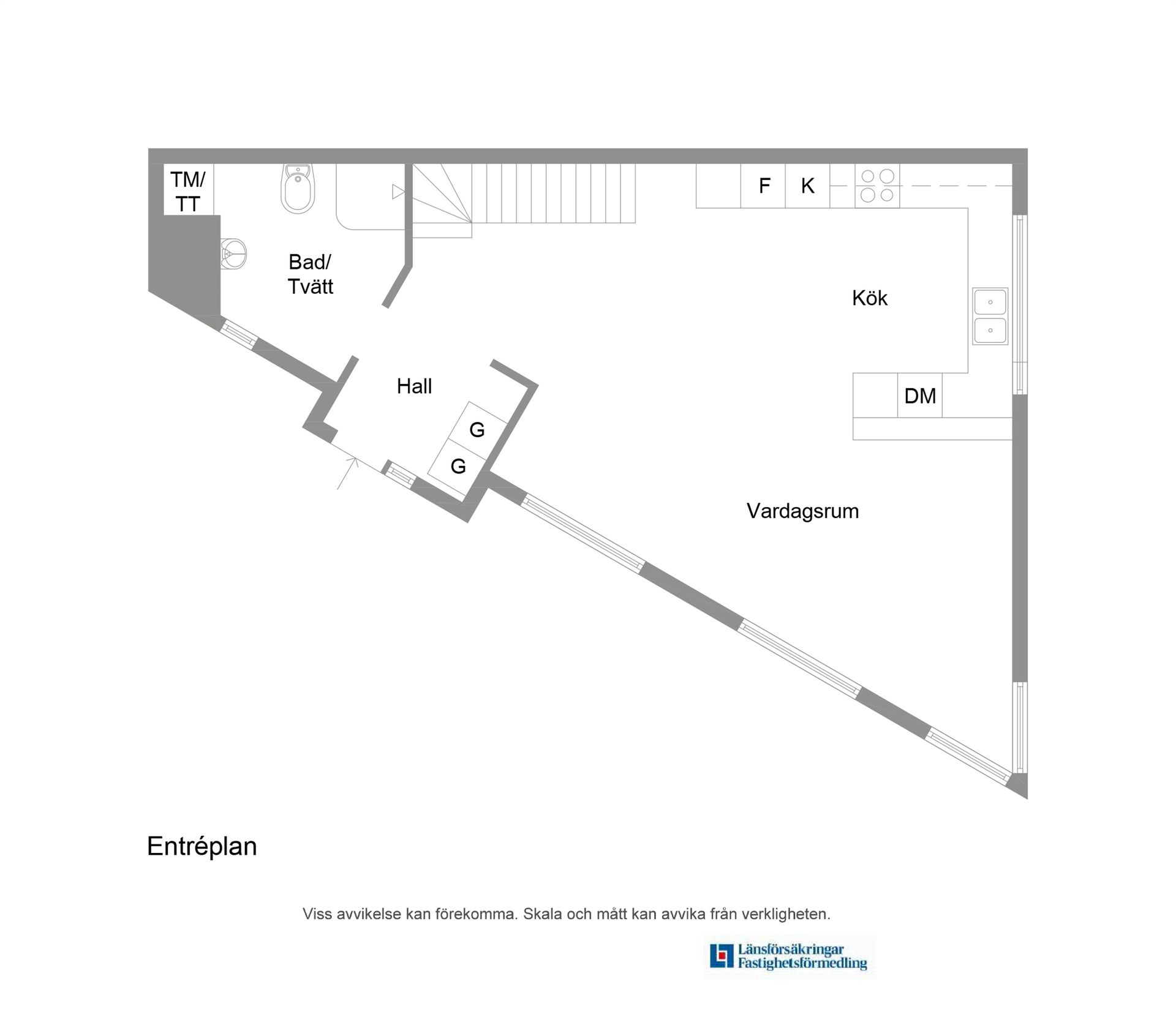 Bostadsrätt, Radhus, Treklövergatan 11, Gideonsberg, Västerås