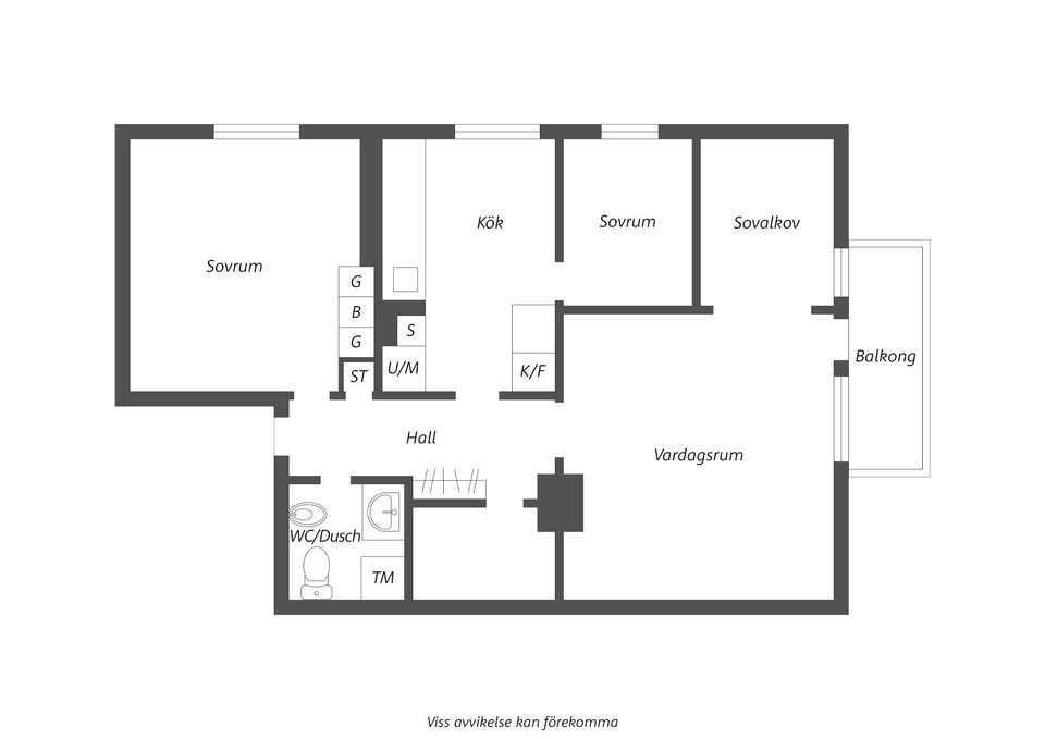 Bostadsrätt, Björkhemsgatan 55, Sjöbo, Borås