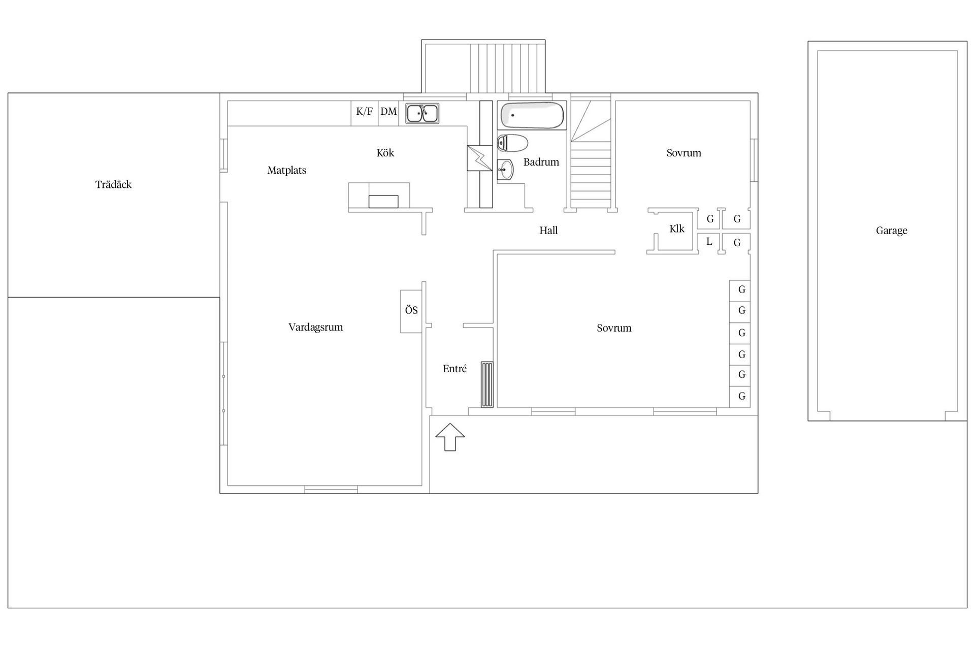 Villa, Badstigen 12, Tjörnarp, Höör