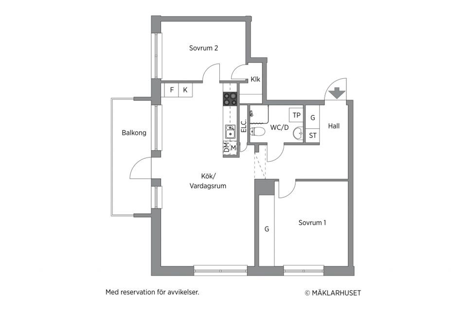 Bostadsrätt, Albert Engströmsgatan 2h, Gränby, Uppsala