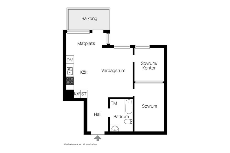 Bostadsrätt, Midskeppsgatan 21, Hammarby Sjöstad, Stockholm