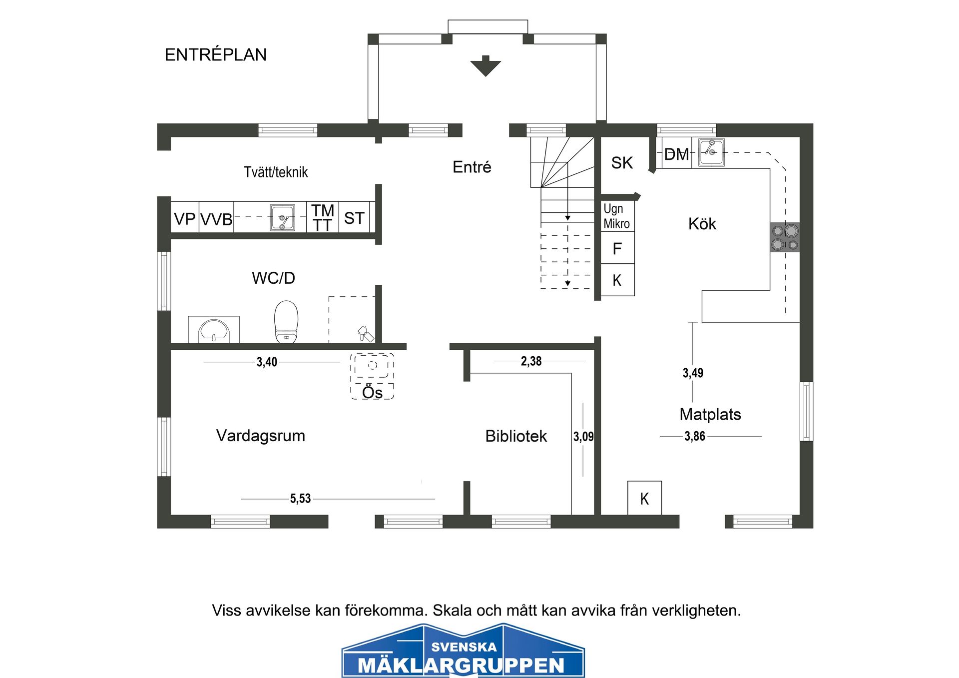 Villa, Tömvägen 32, Granby, Sigtuna