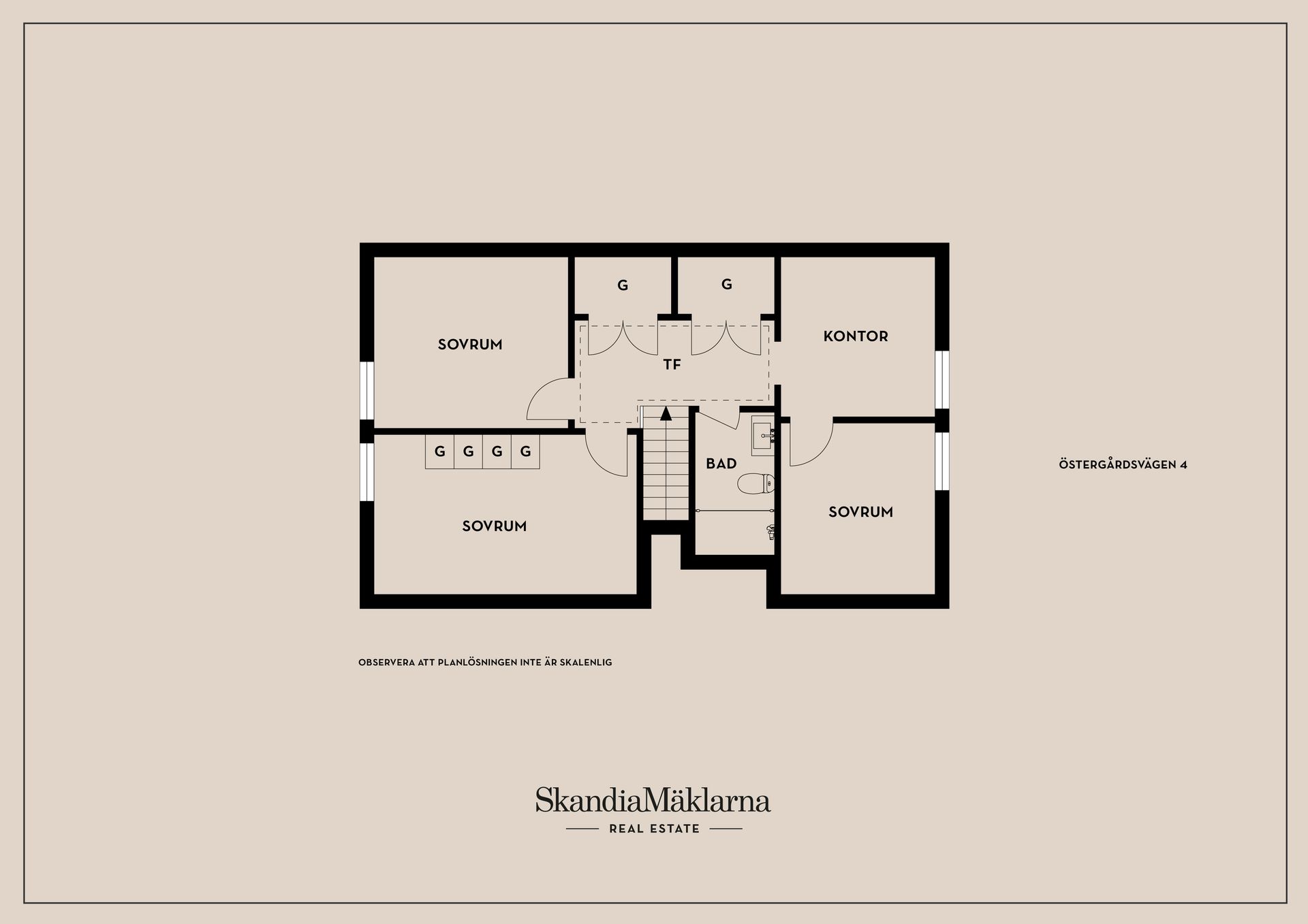 Villa, Östergårdsvägen 4, Ale