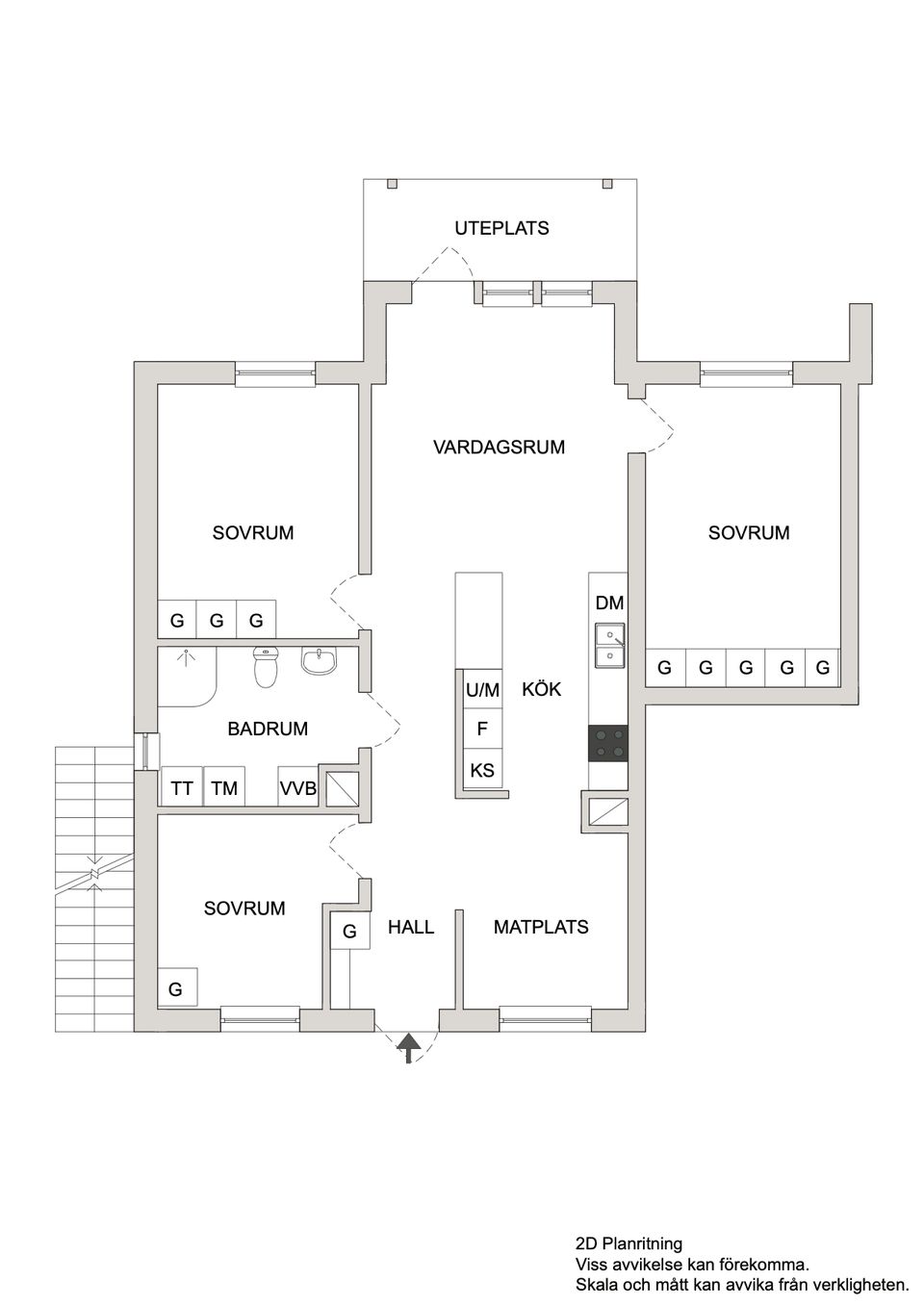 Bostadsrätt, Regalskeppsvägen 22D, Bredsand, Enköping