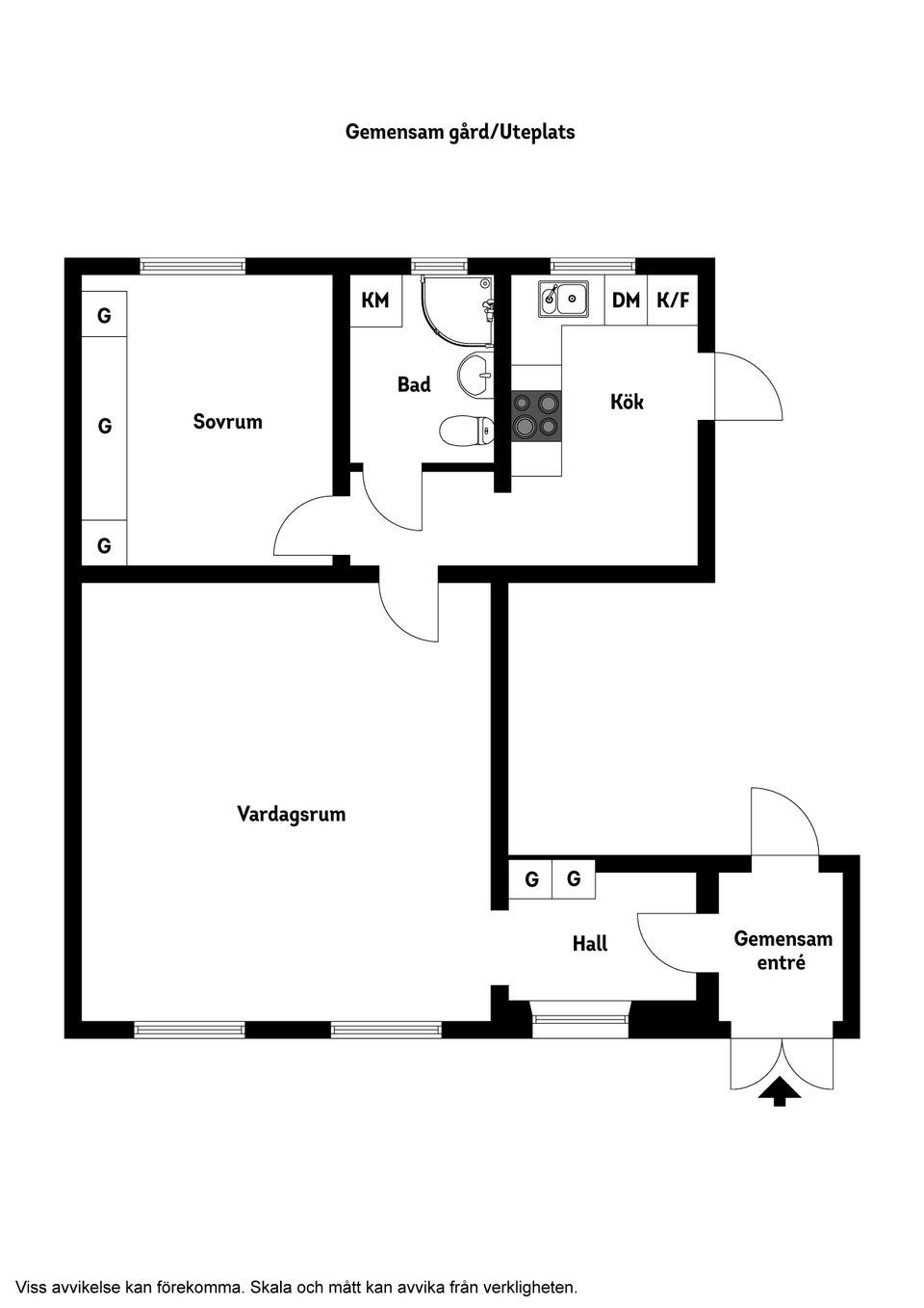 Bostadsrätt, Gamla torget 8A, Västra Gatan, Kungälv