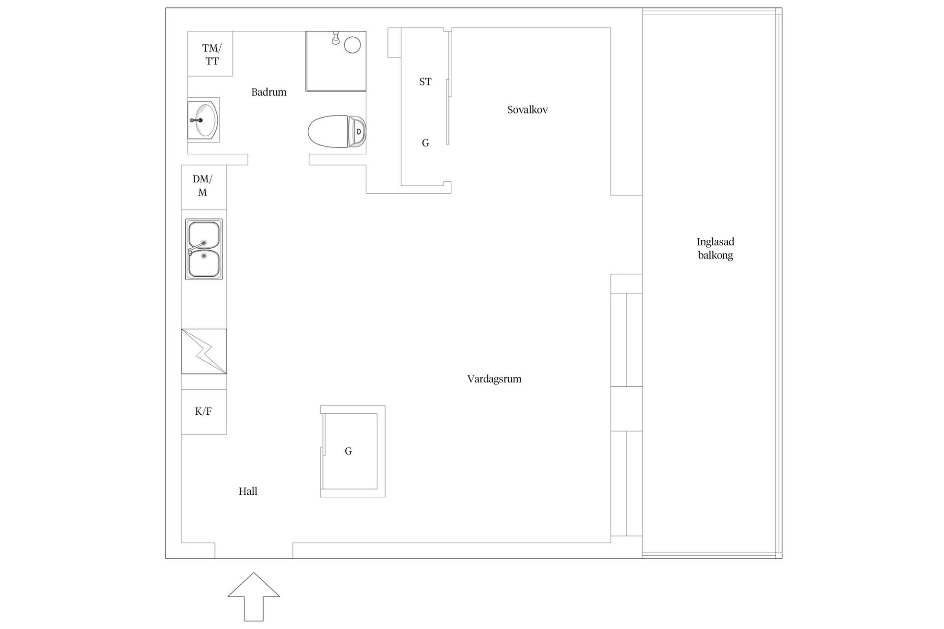 Bostadsrätt, Monsungatan 32, Eriksberg, Göteborg