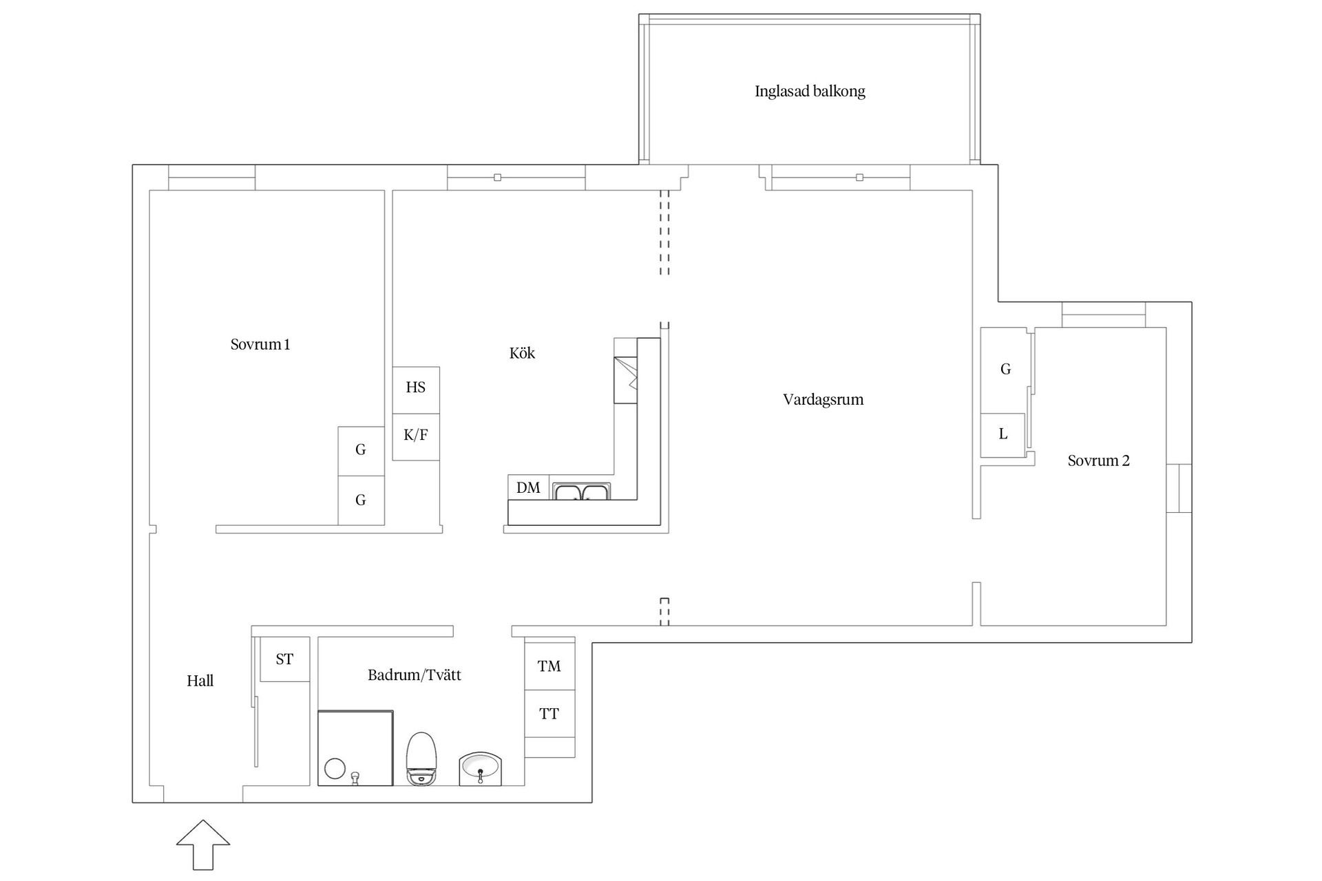 Bostadsrätt, Gubbkärrsvägen 19B, Bromma - Nockebyhov, Stockholm
