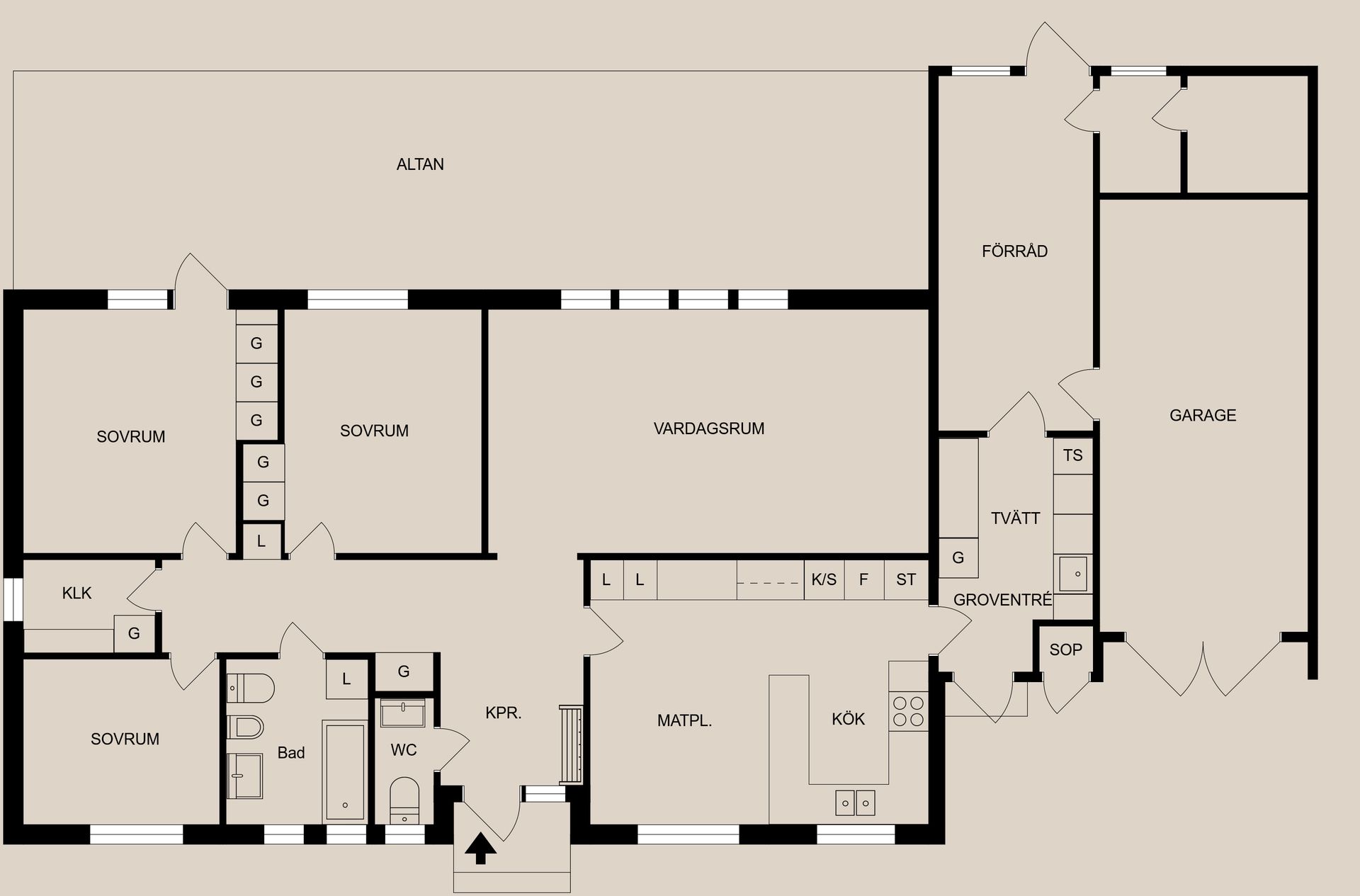 Villa, Gästgivarevägen 59, Åby, Norrköping